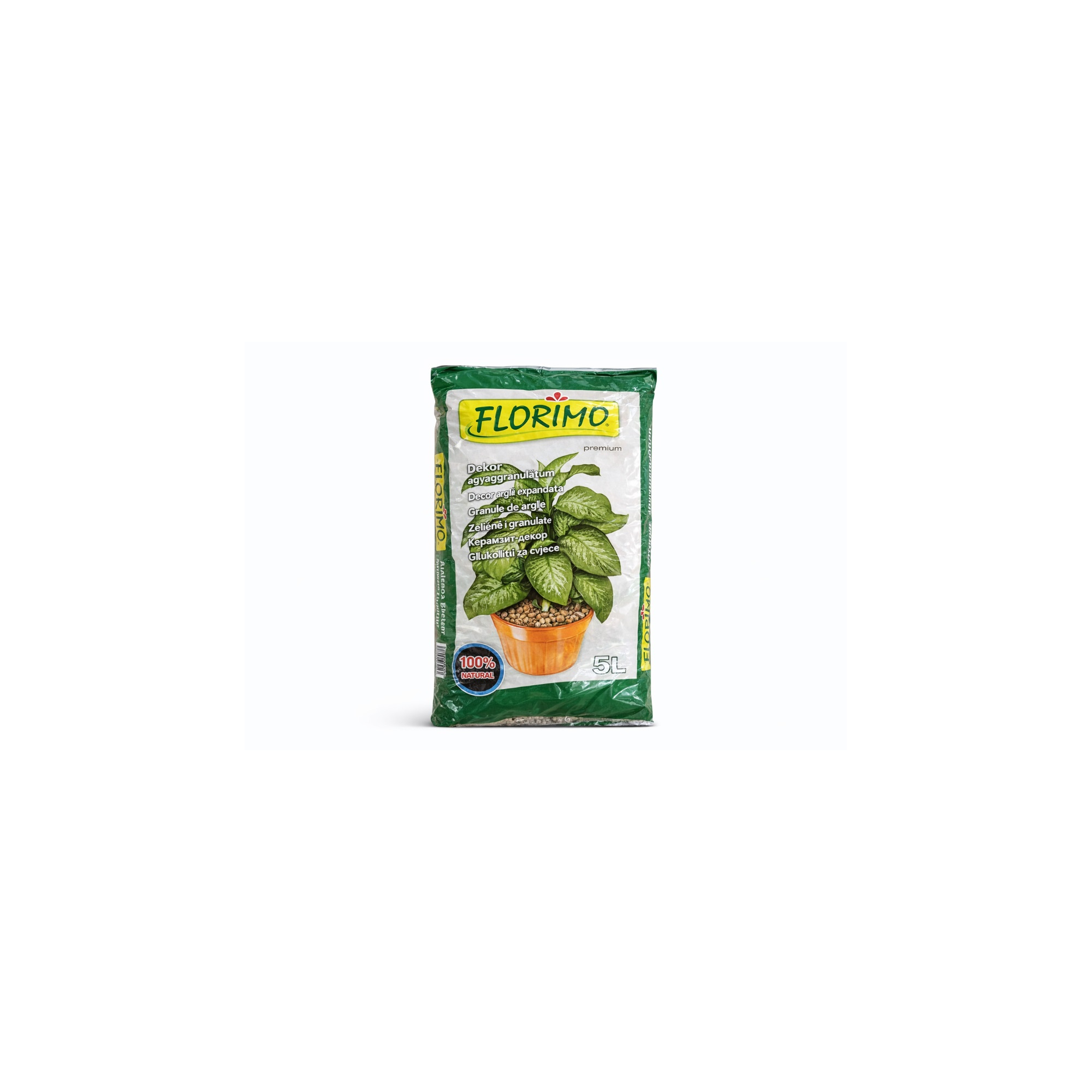 Agyaggranulátum 5L Florimo terrakotta
