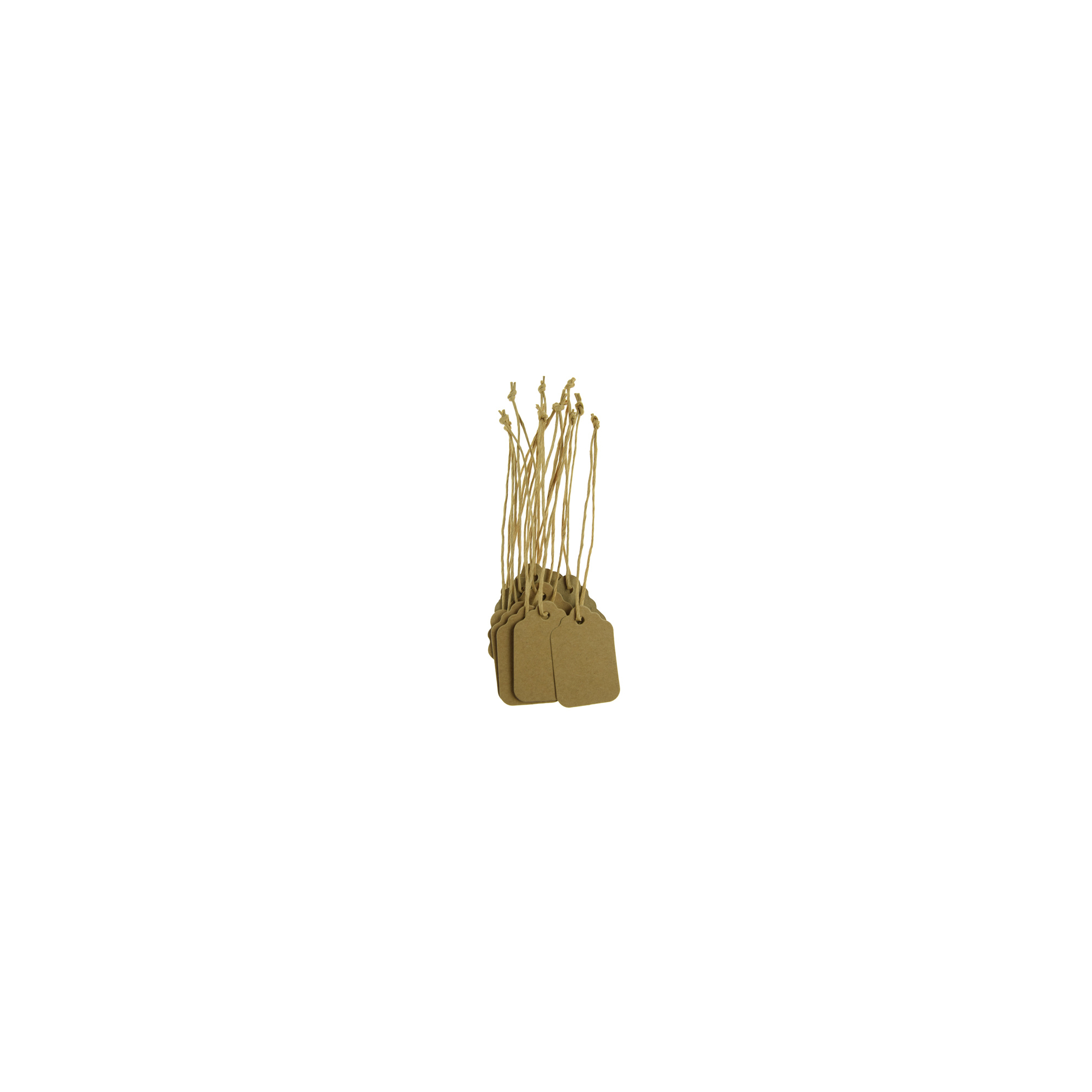 Ajándékkísérő címke papír 3.2*5cm s/24 natúr