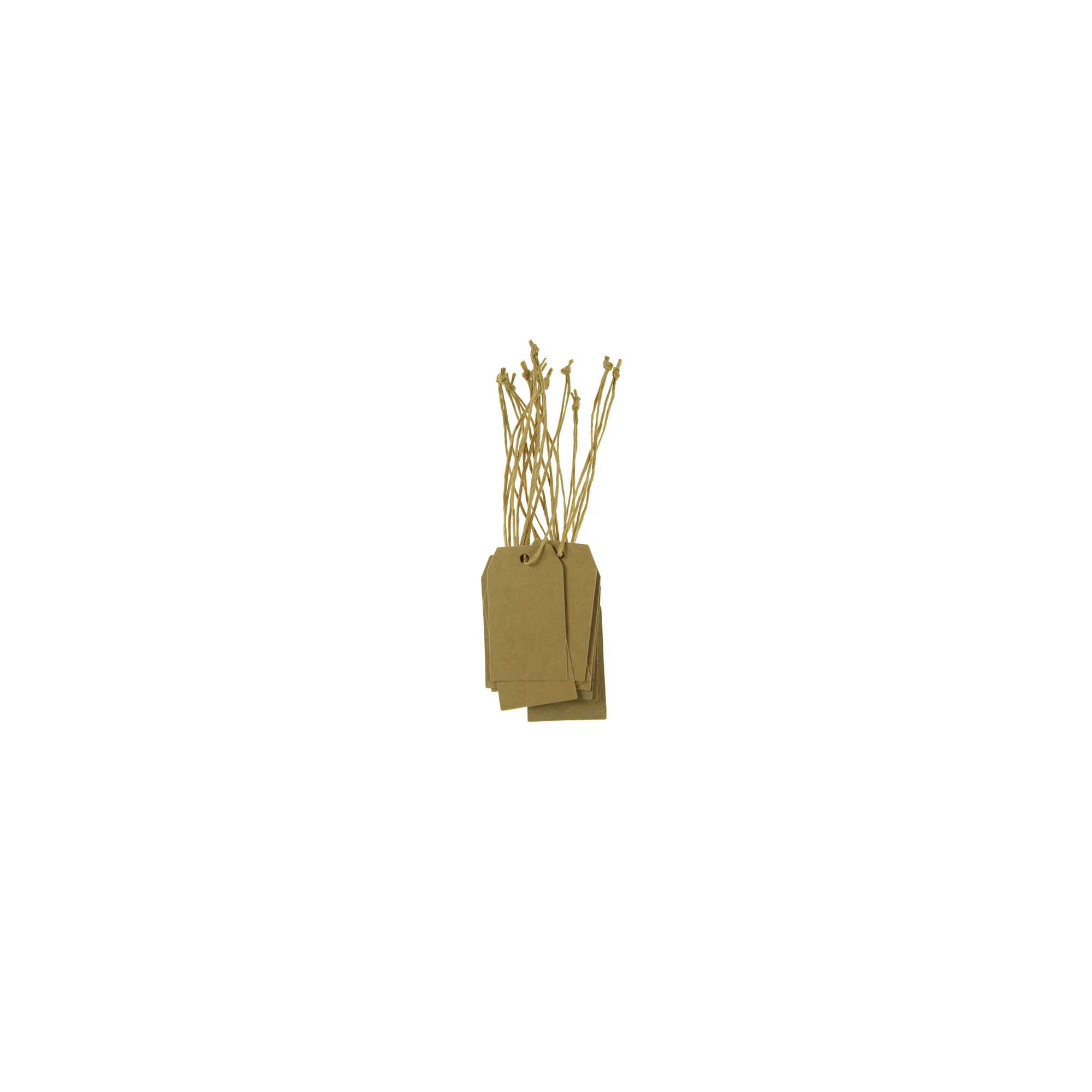Ajándékkísérő címke papír 3.5*6cm s/24 natúr