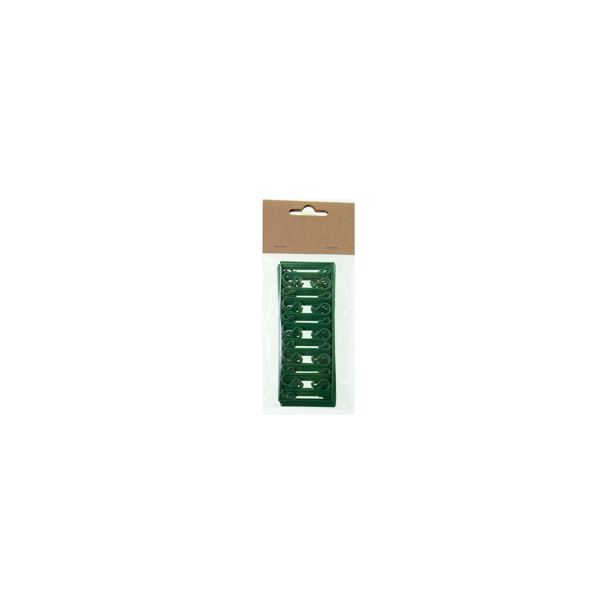 Akasztó fém 12*5cm s/8 zöld