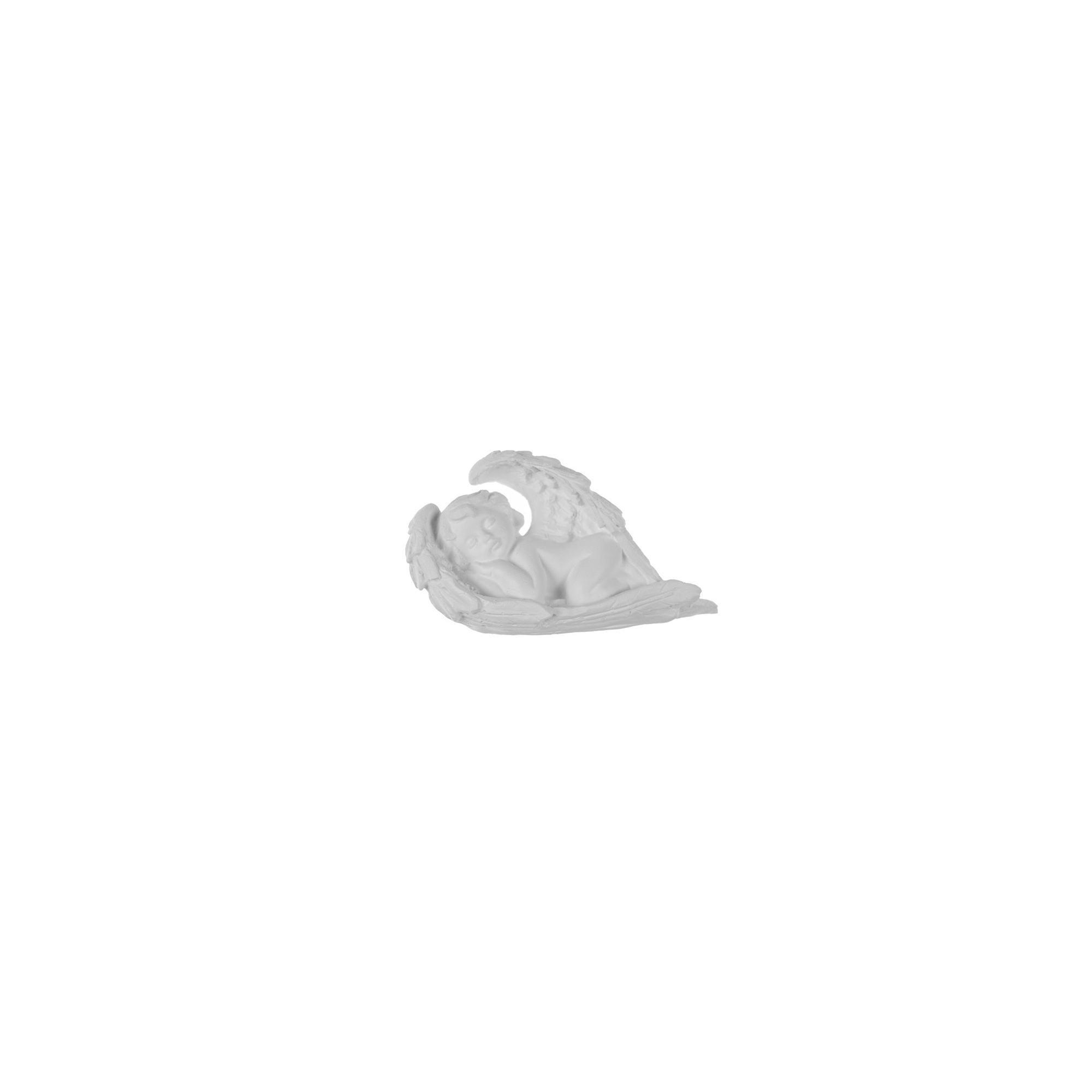 Figura angyal B1 6cm fehér