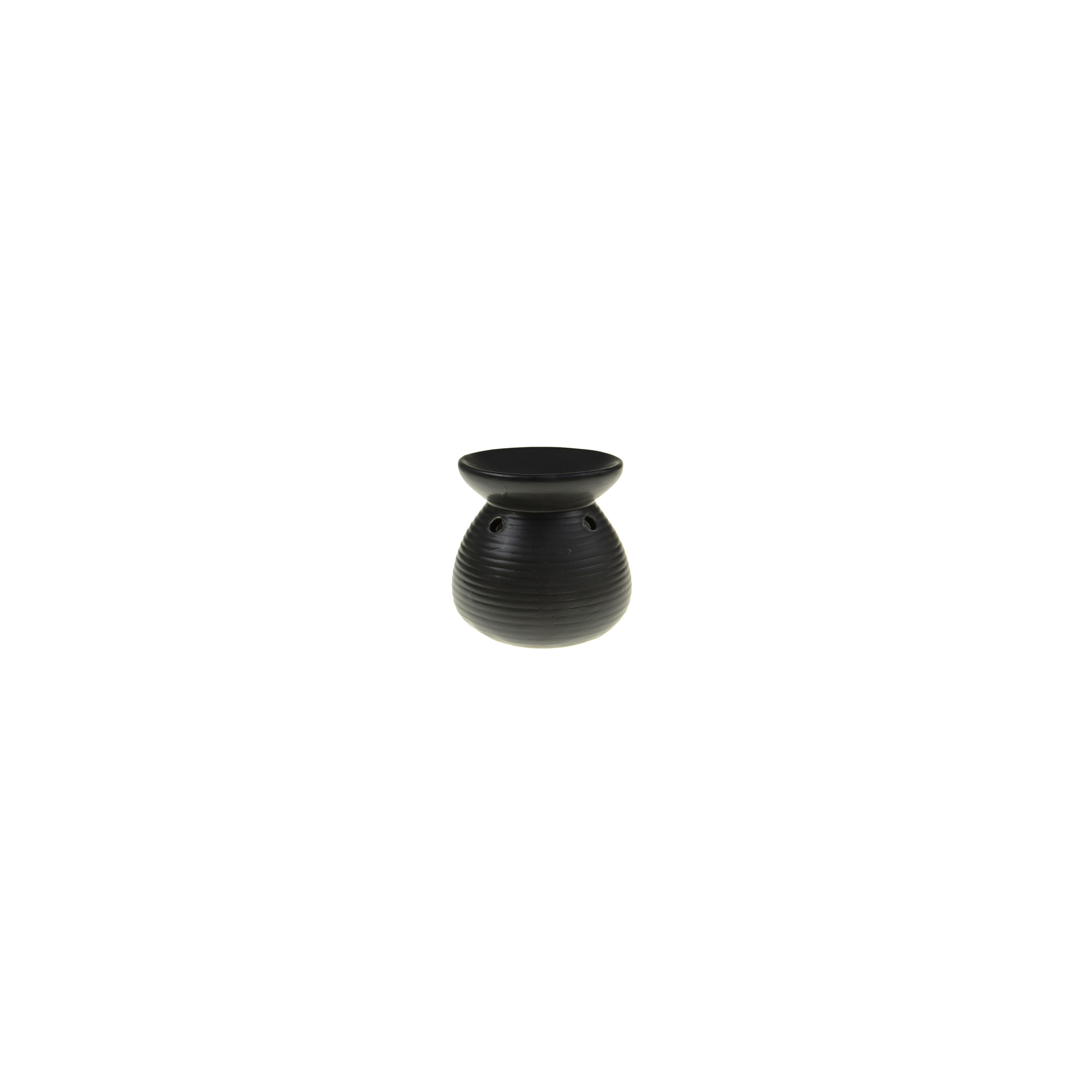 Aromalámpa kerámia kúp 8.5*8.5*8 cm matt fekete