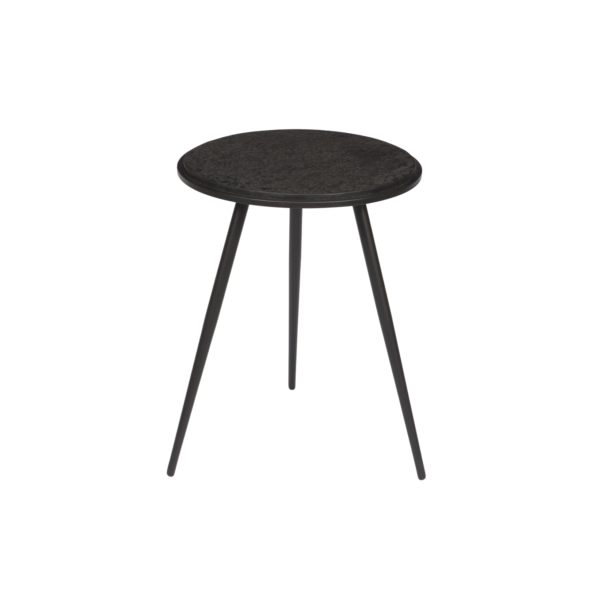 Asztal fém 60cm metál fekete