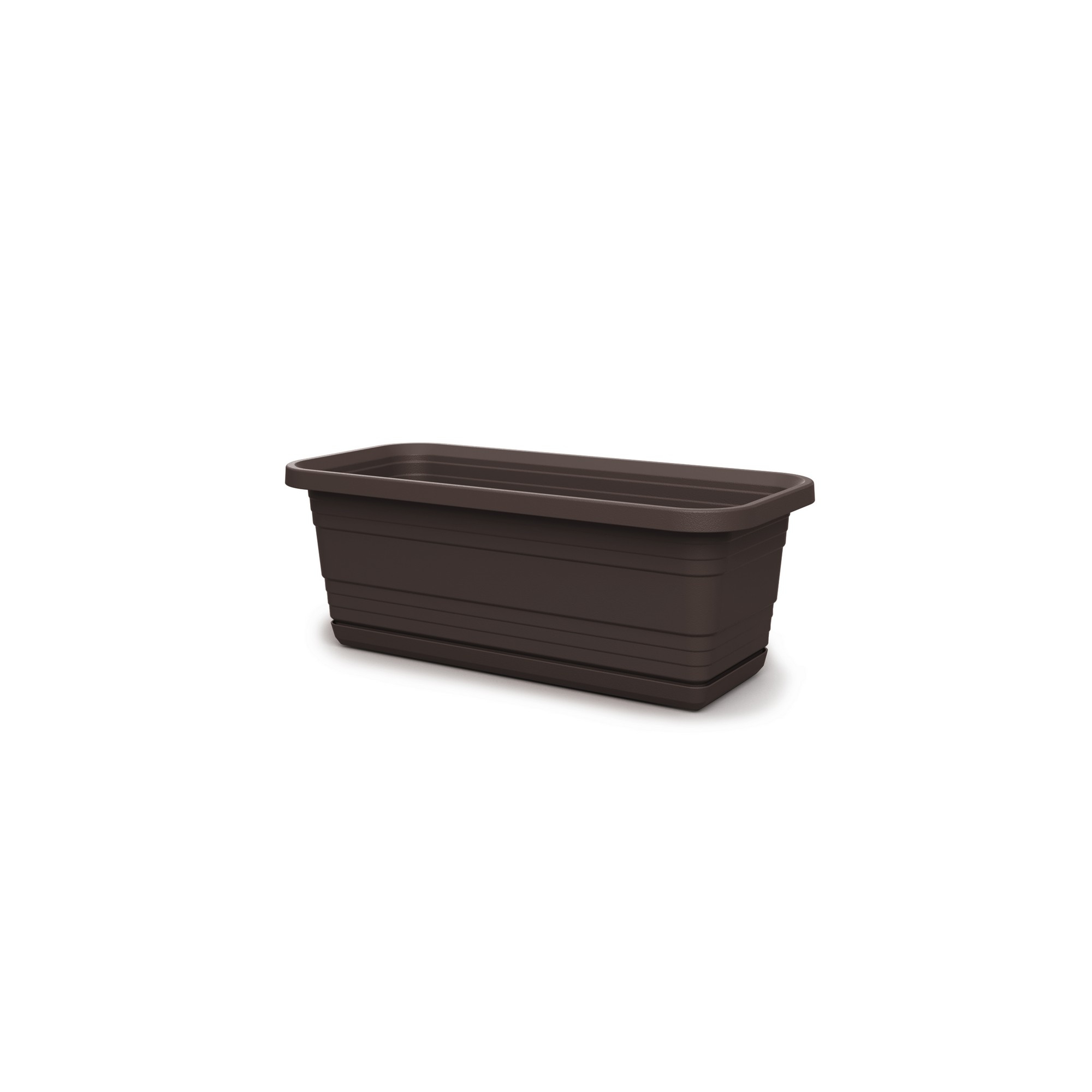 Balkonláda+alátét műa 50*19cm M15cm mokka