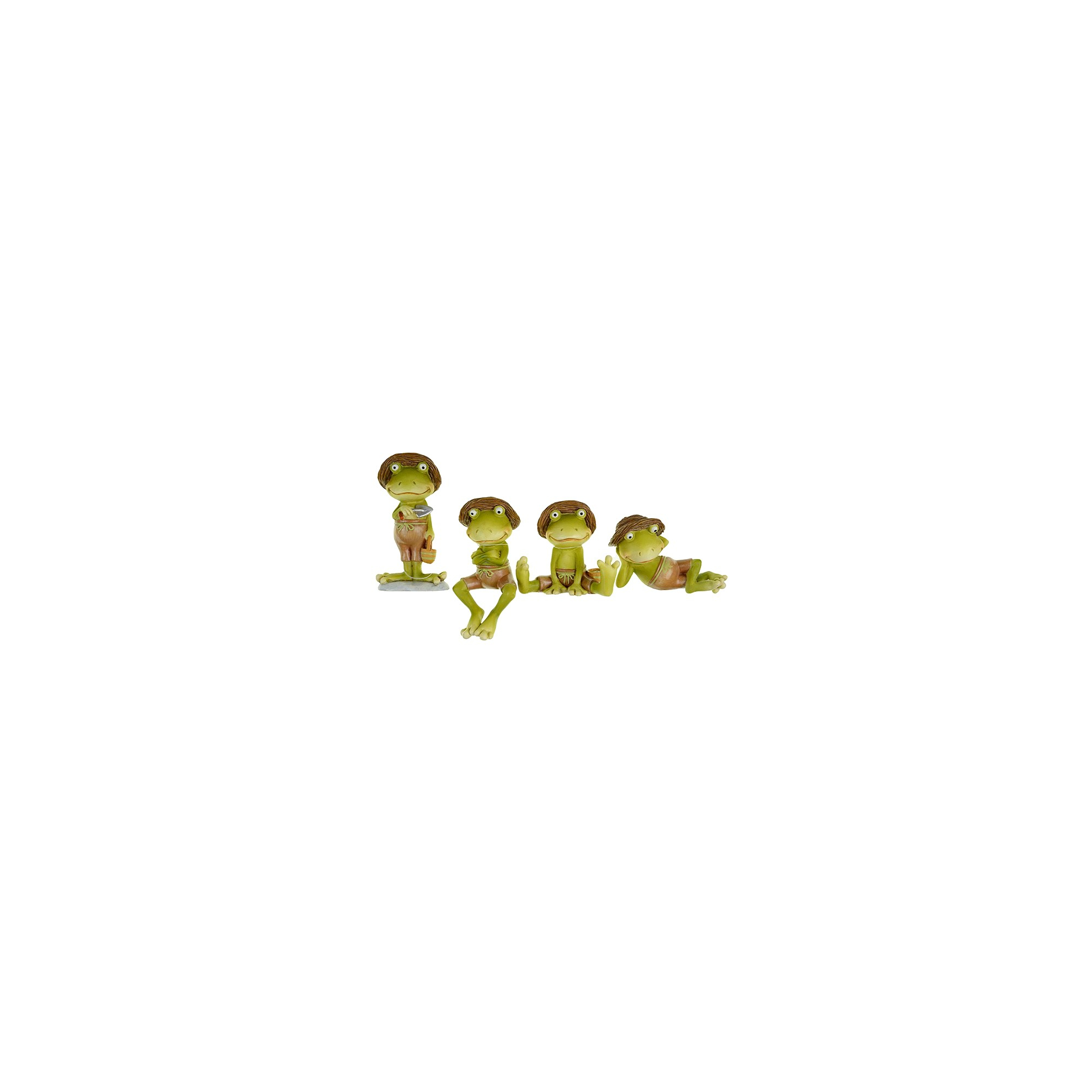 Figura béka poly ülő 7,5cm 2 féle