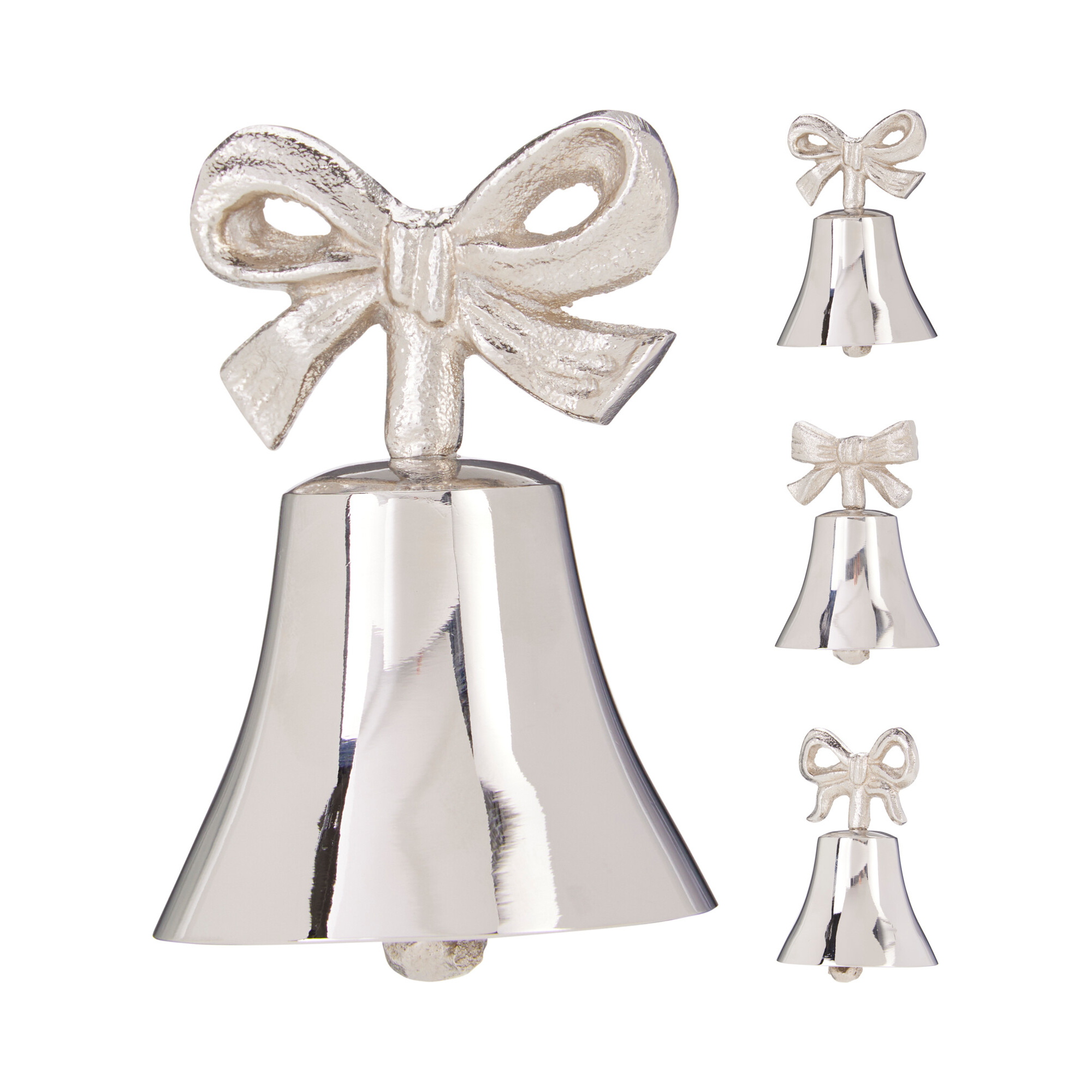 Csengő aluminium 9cm többféle ezüst