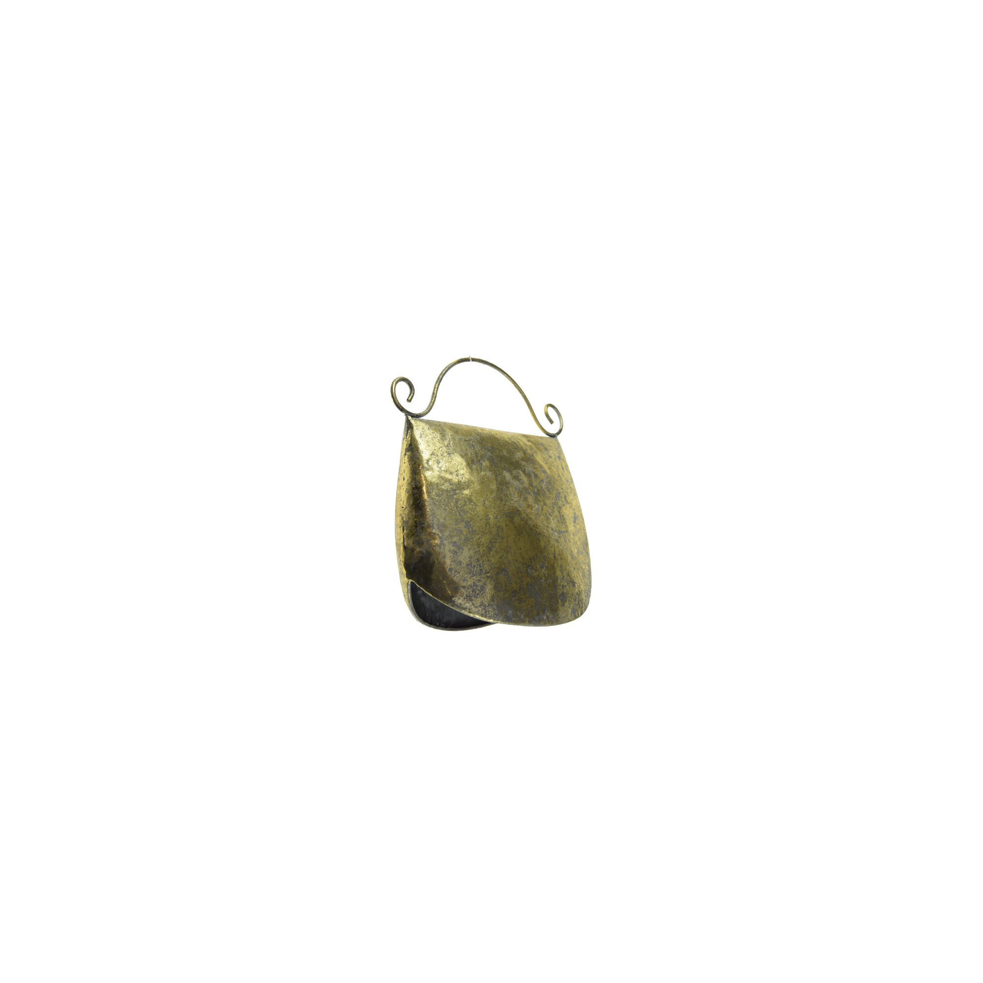 Csengő fém 13,5*8*15cm arany
