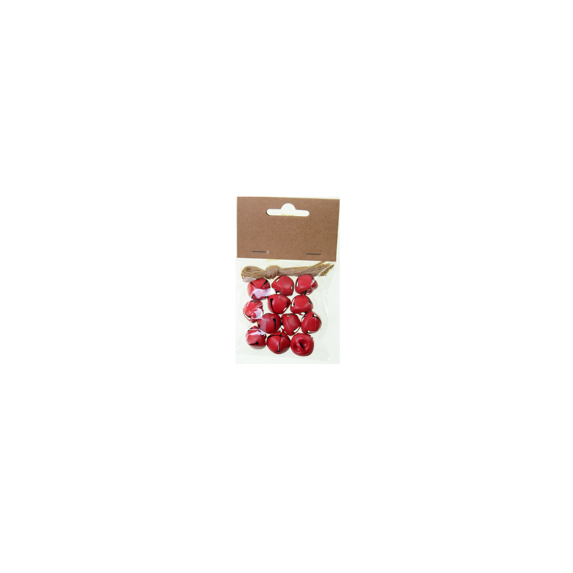 Csengő fém 2cm s/12 piros