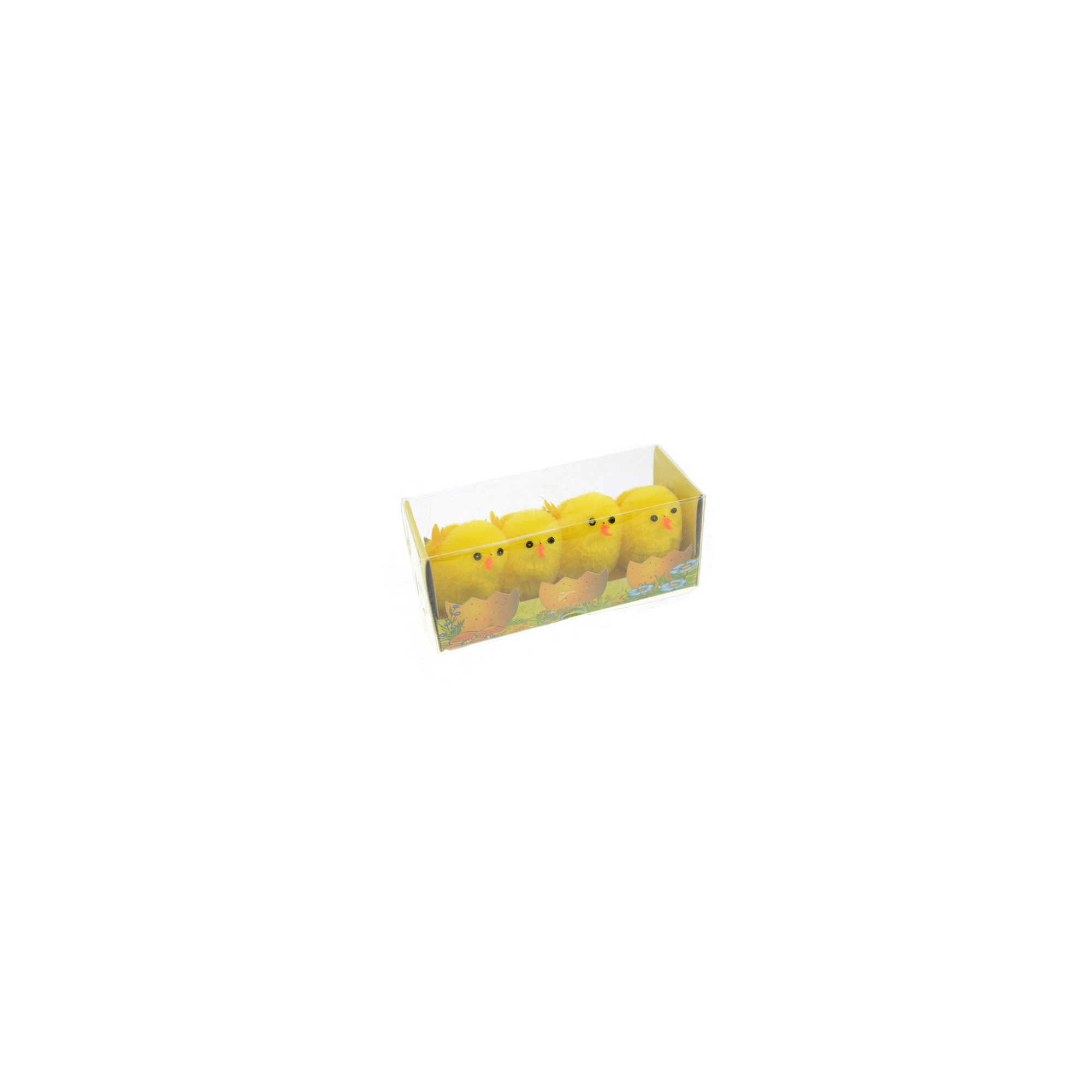 Csibe plüss 4,5cm s/4 sárga