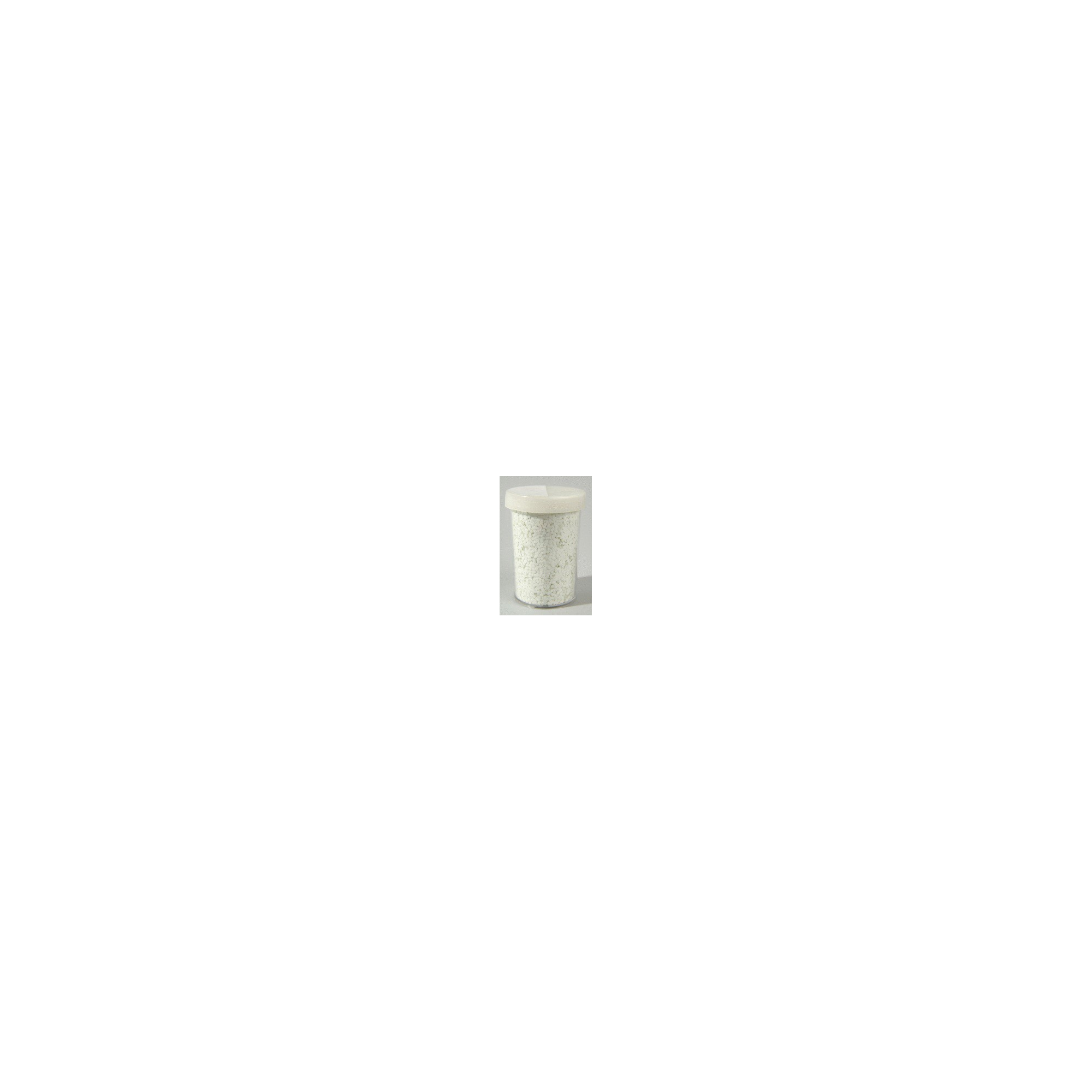 Csillámpor Hexagon 50g fehér