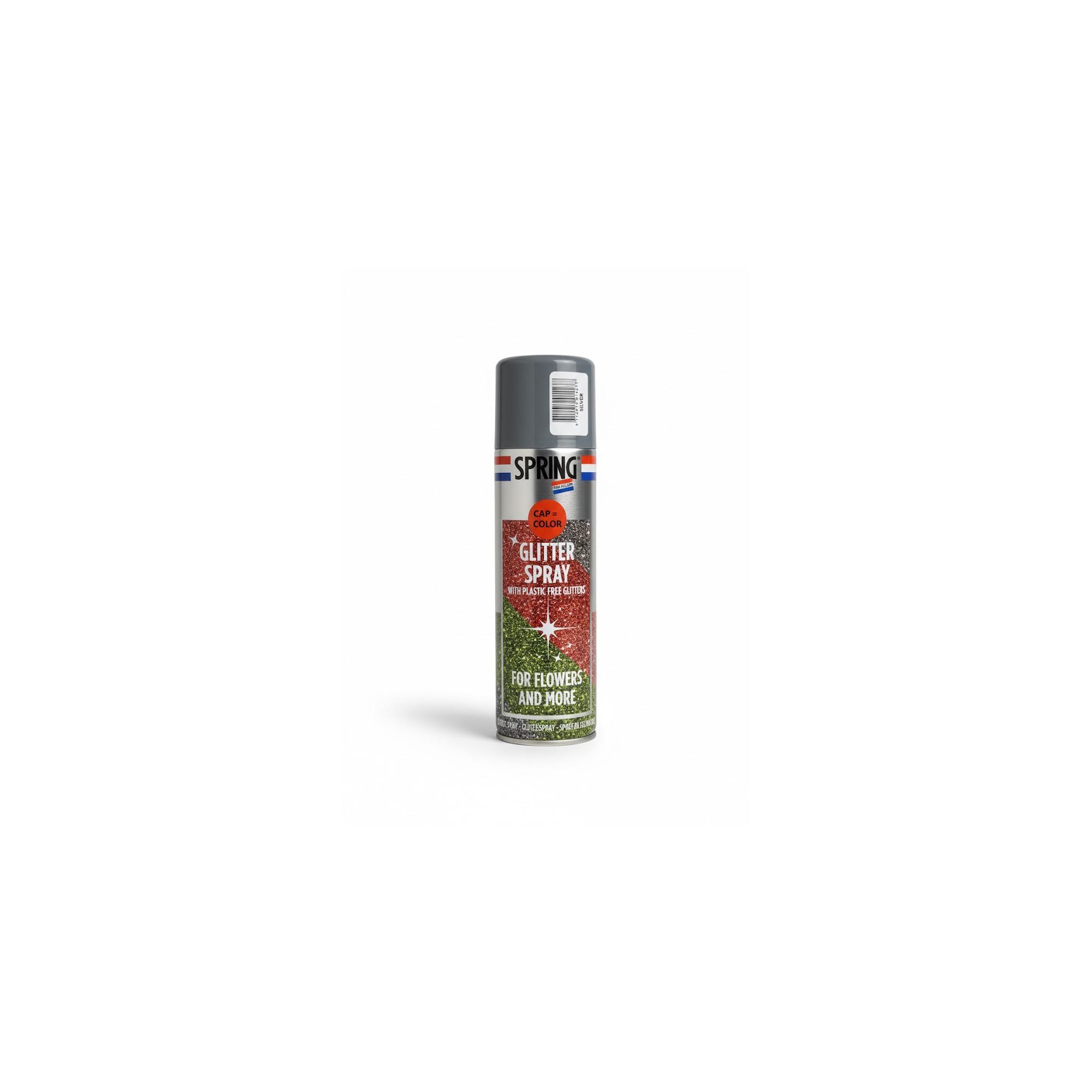 Csillámspray glitteres ezüst