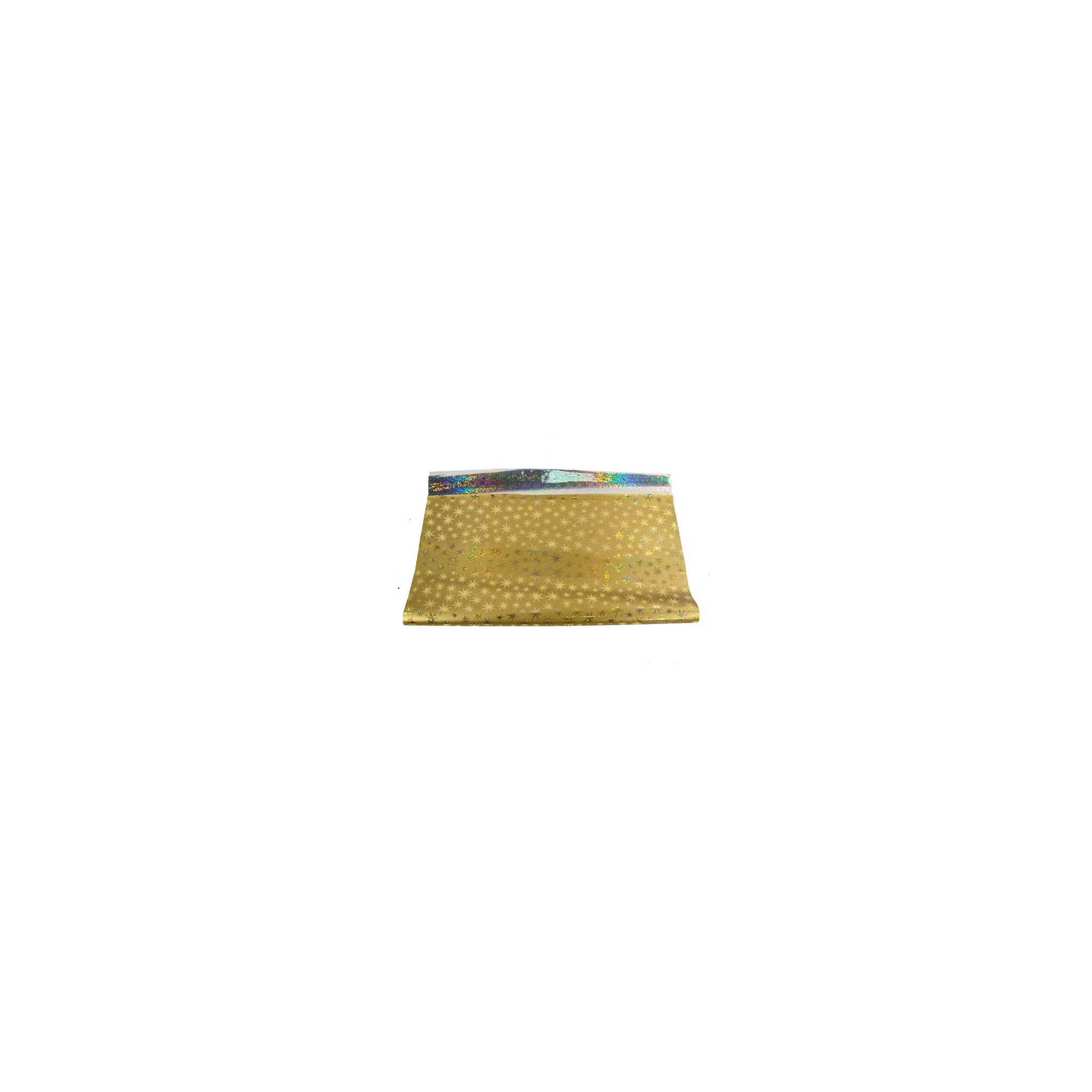 Csomagolópapír hologramos s/5 csillagos arany