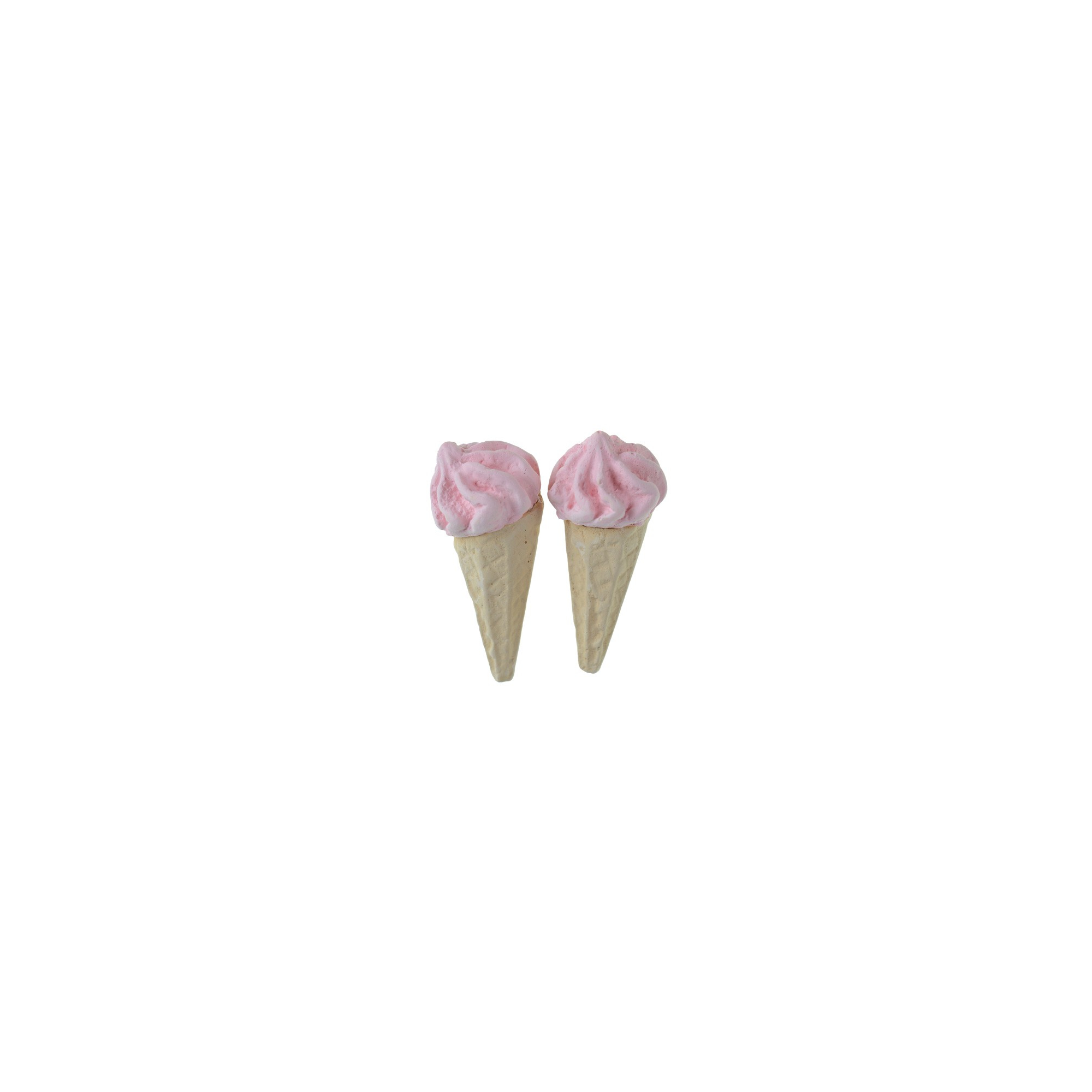 Dekor fagyi D3,5*8cm s/2 rózsaszín