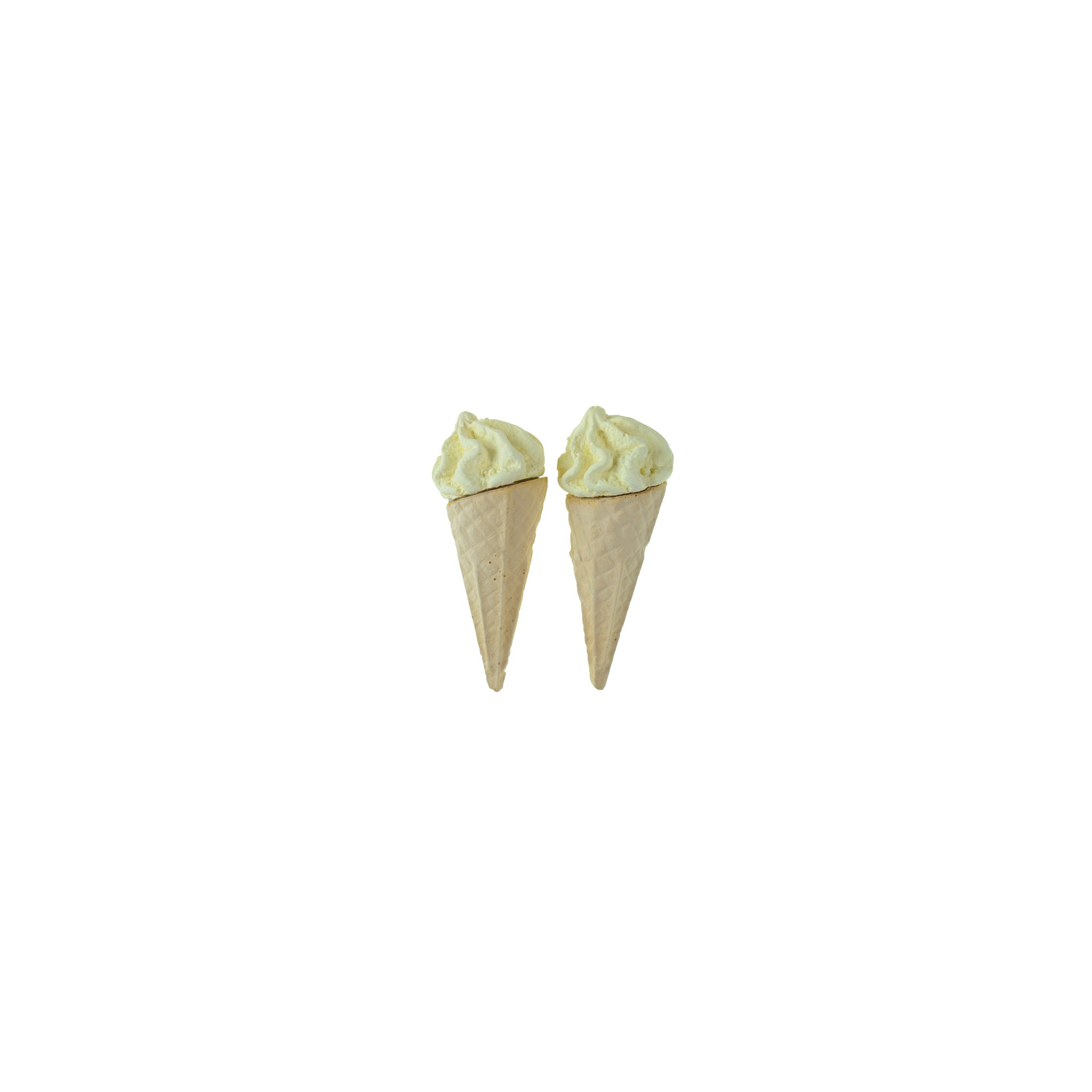 Dekor fagyi D3,5*8cm s/2 sárga