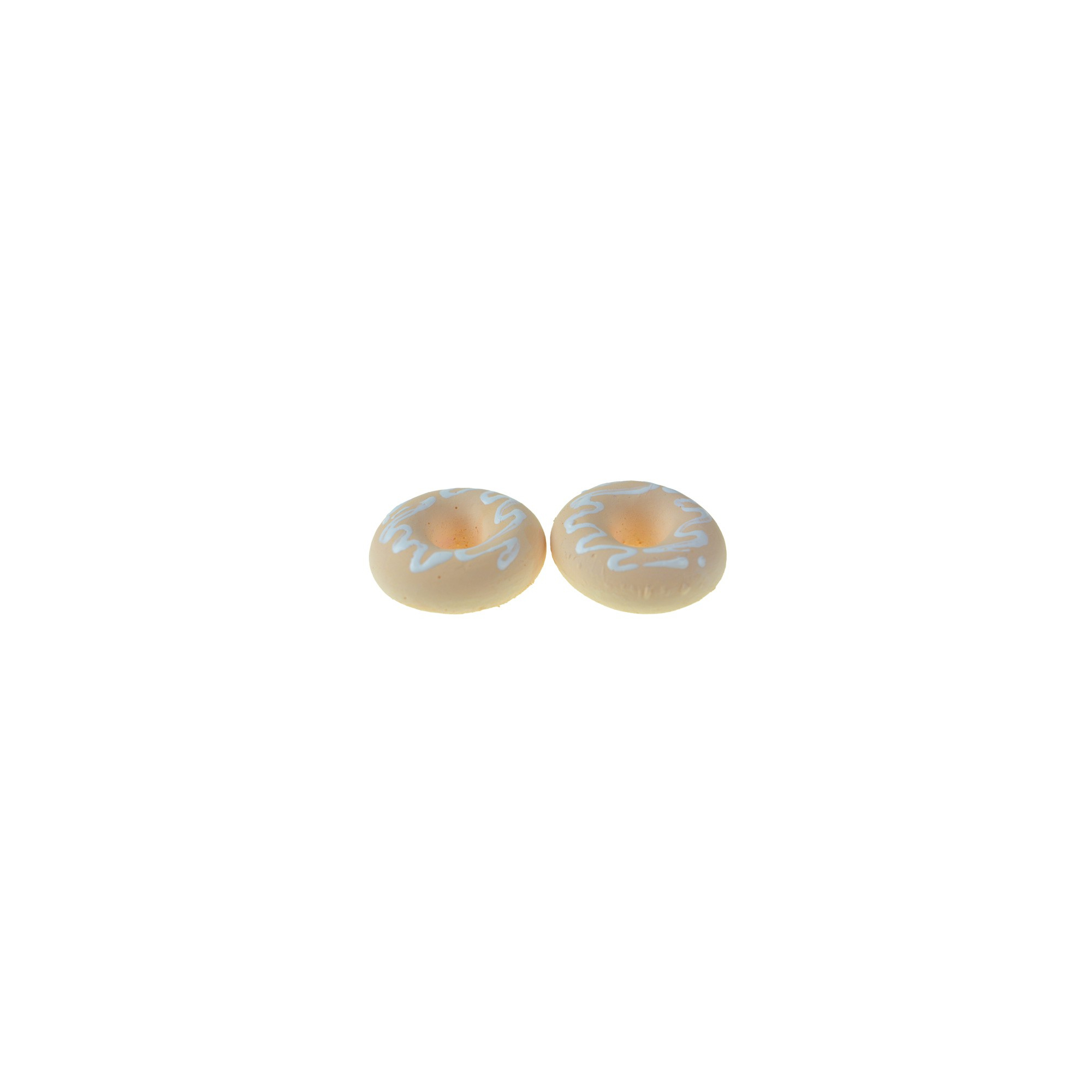 Dekor fánk D3,5*1,5cm s/2 barack
