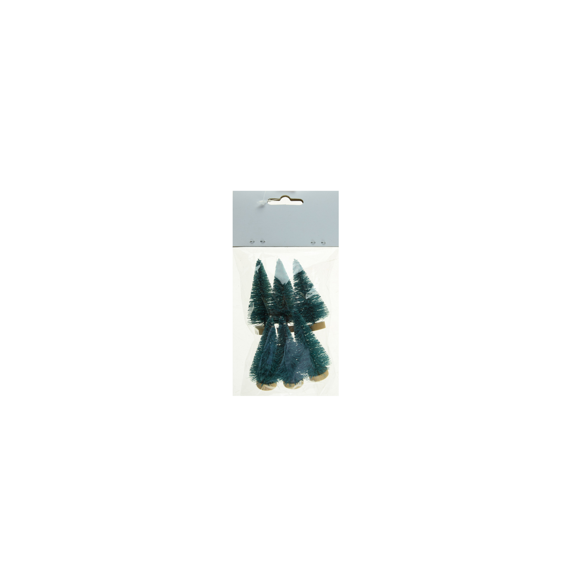 Dekor fenyő D3*H6cm s/6 kék