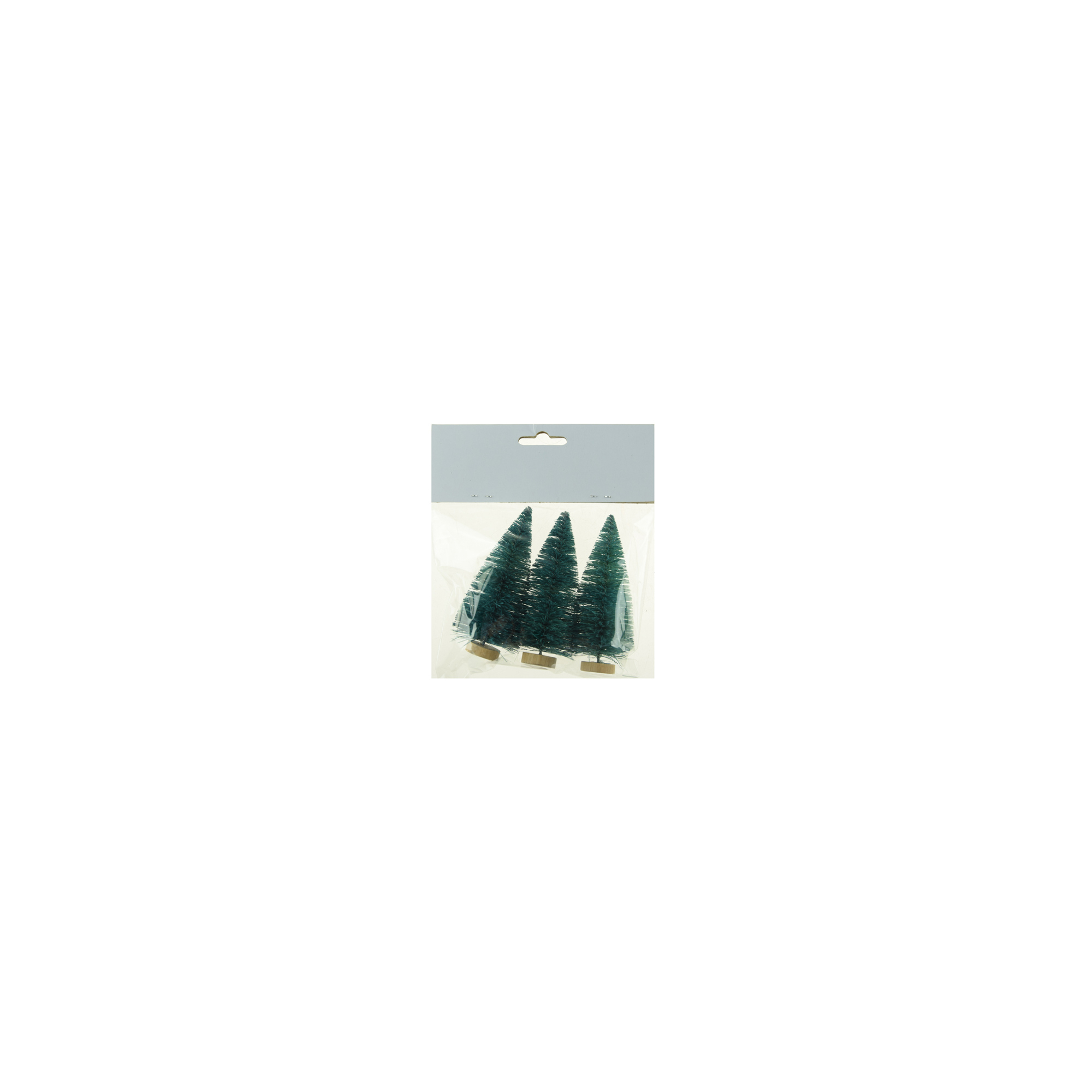 Dekor fenyő D4.3*9.5cm s/3 kék