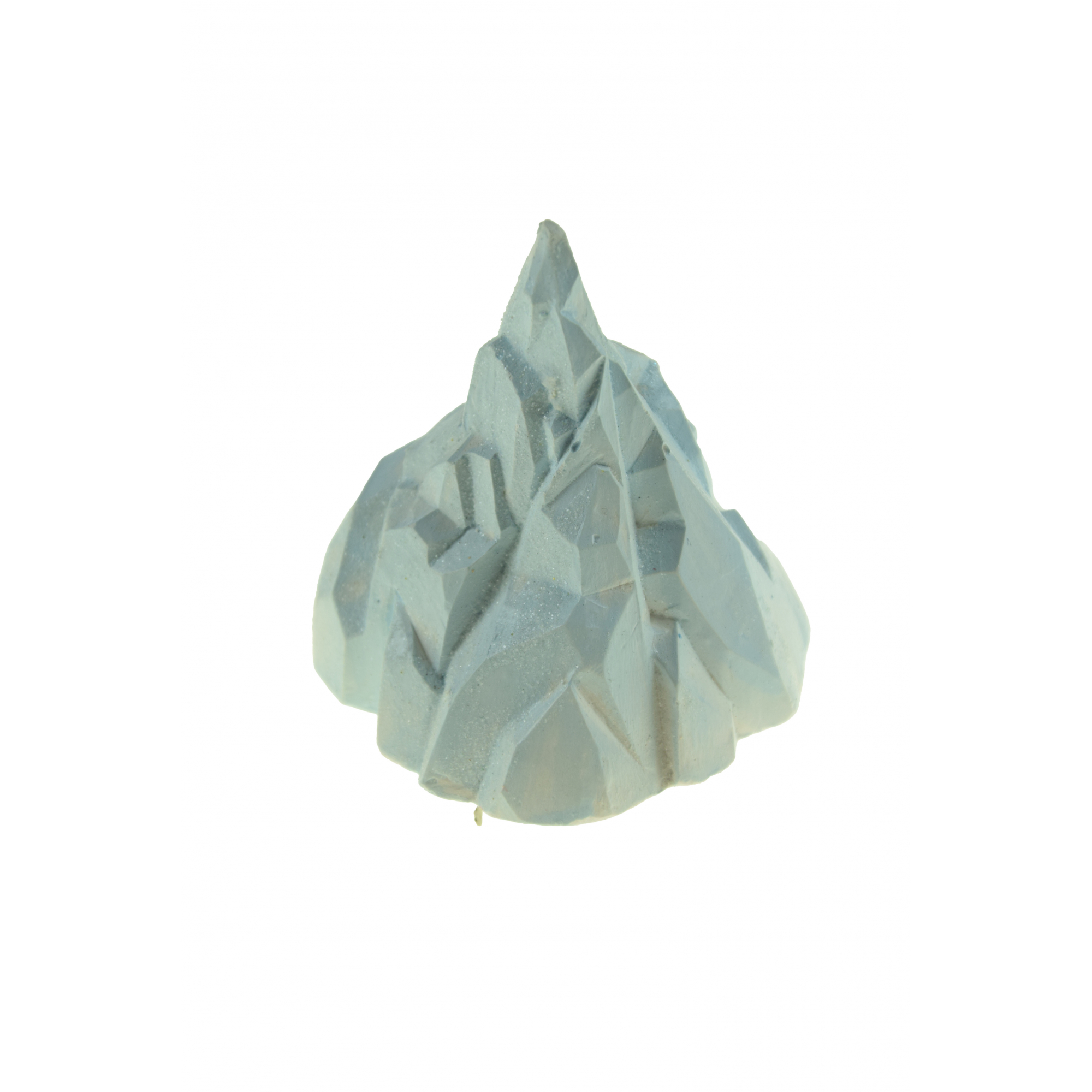Dekor jéghegy gipsz 2D 8cm kék