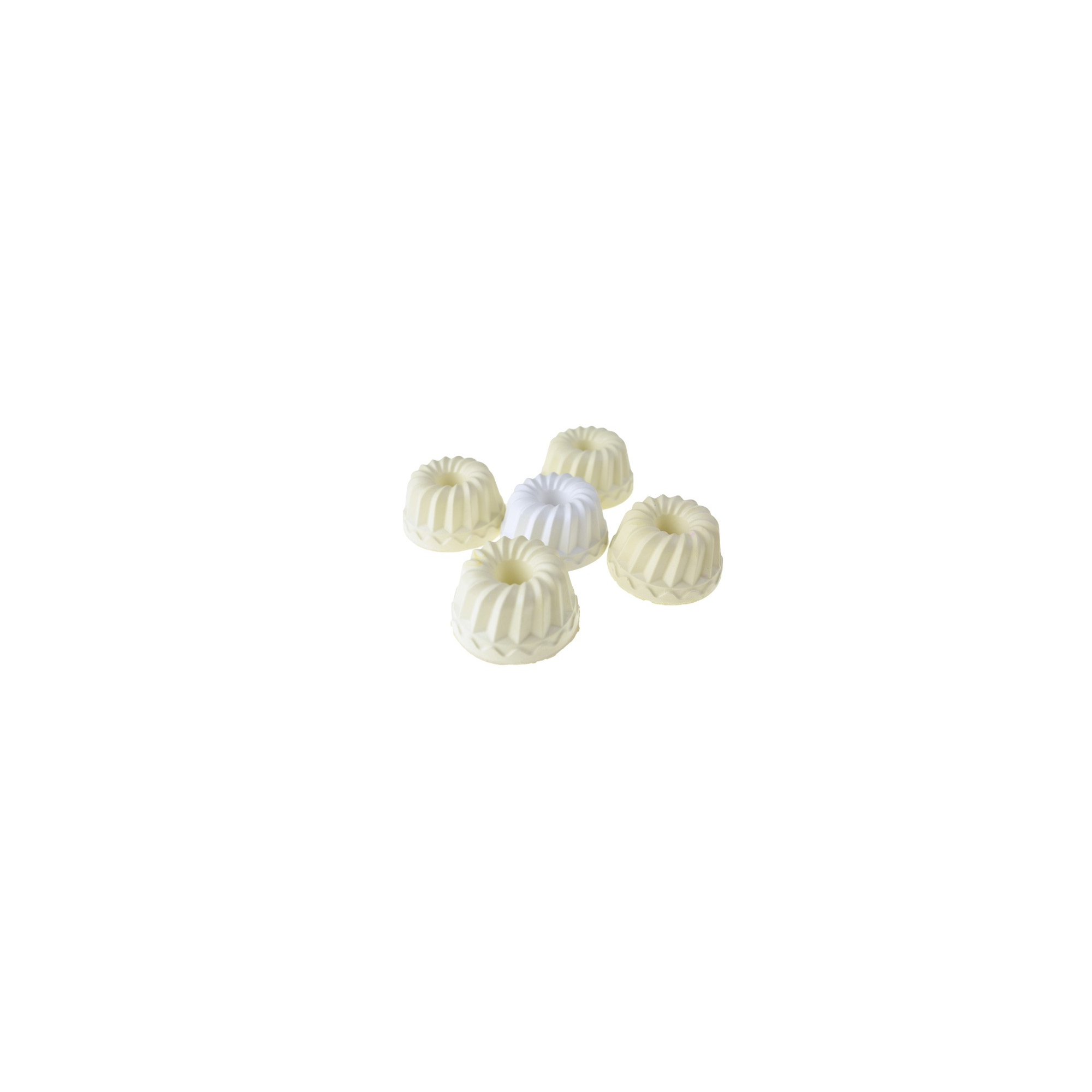 Dekor kuglóf D4*3 cm s/5 sárga