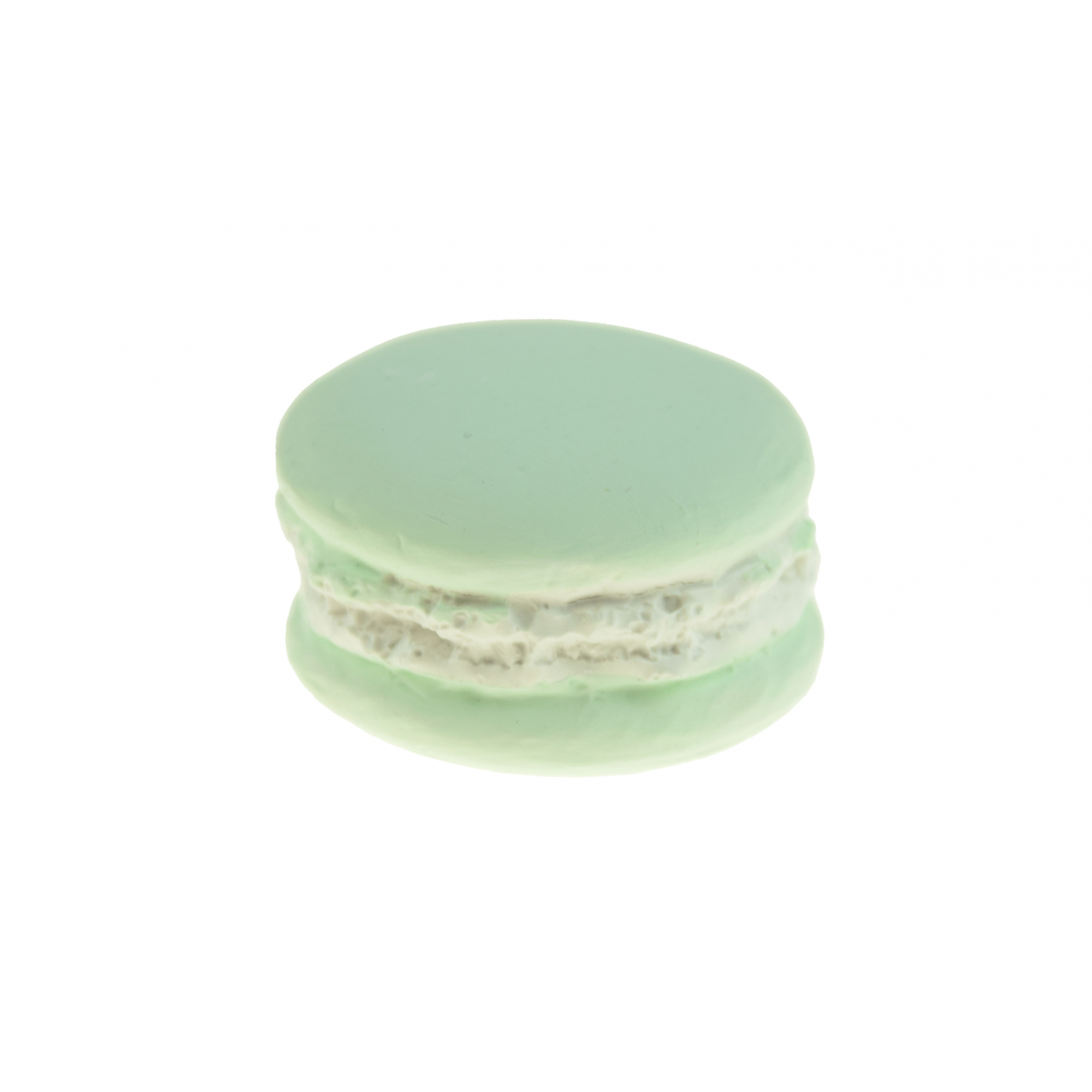 Dekor macaron gipsz 2D 4cm menta