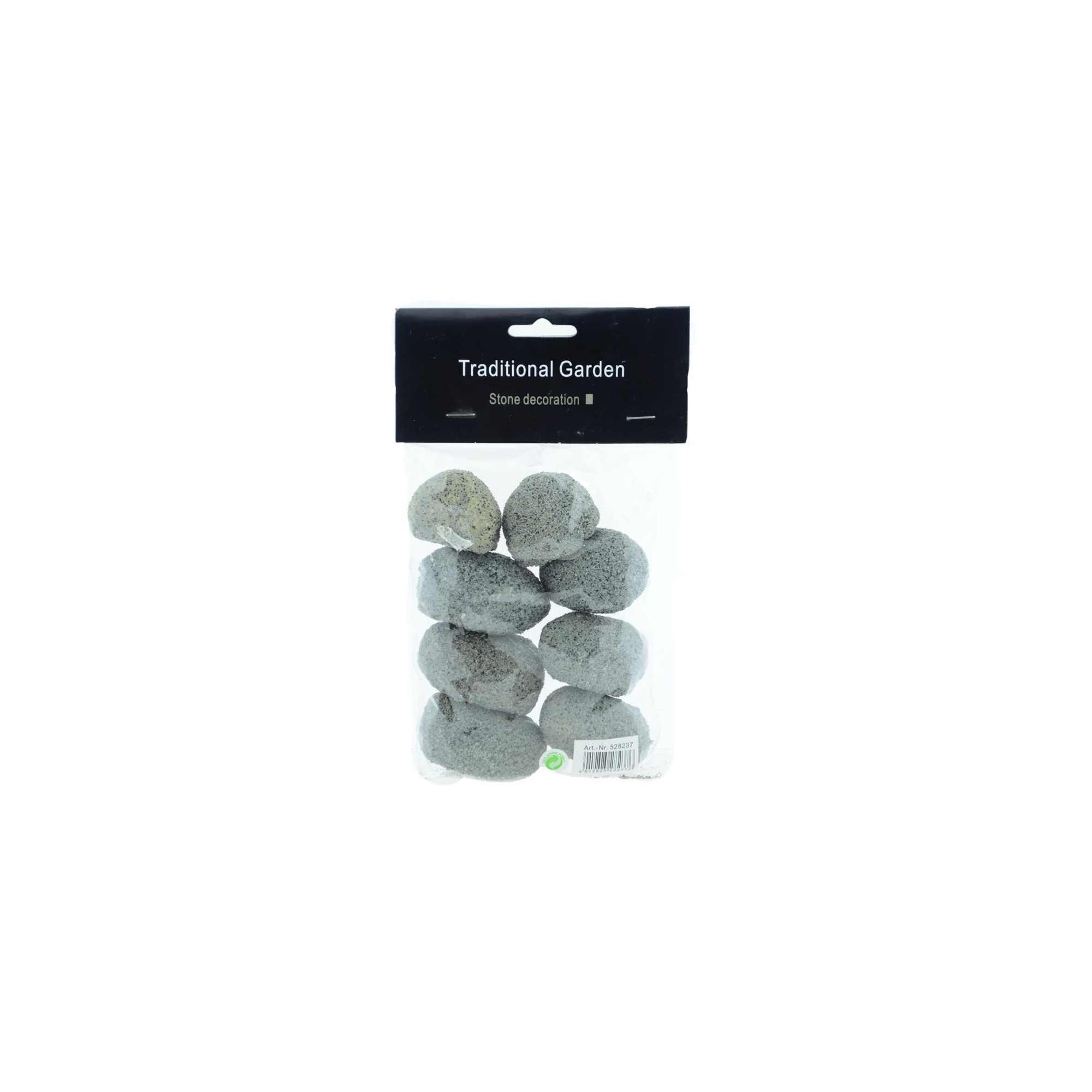 Dekoráció kő 6cm s/8 szürke