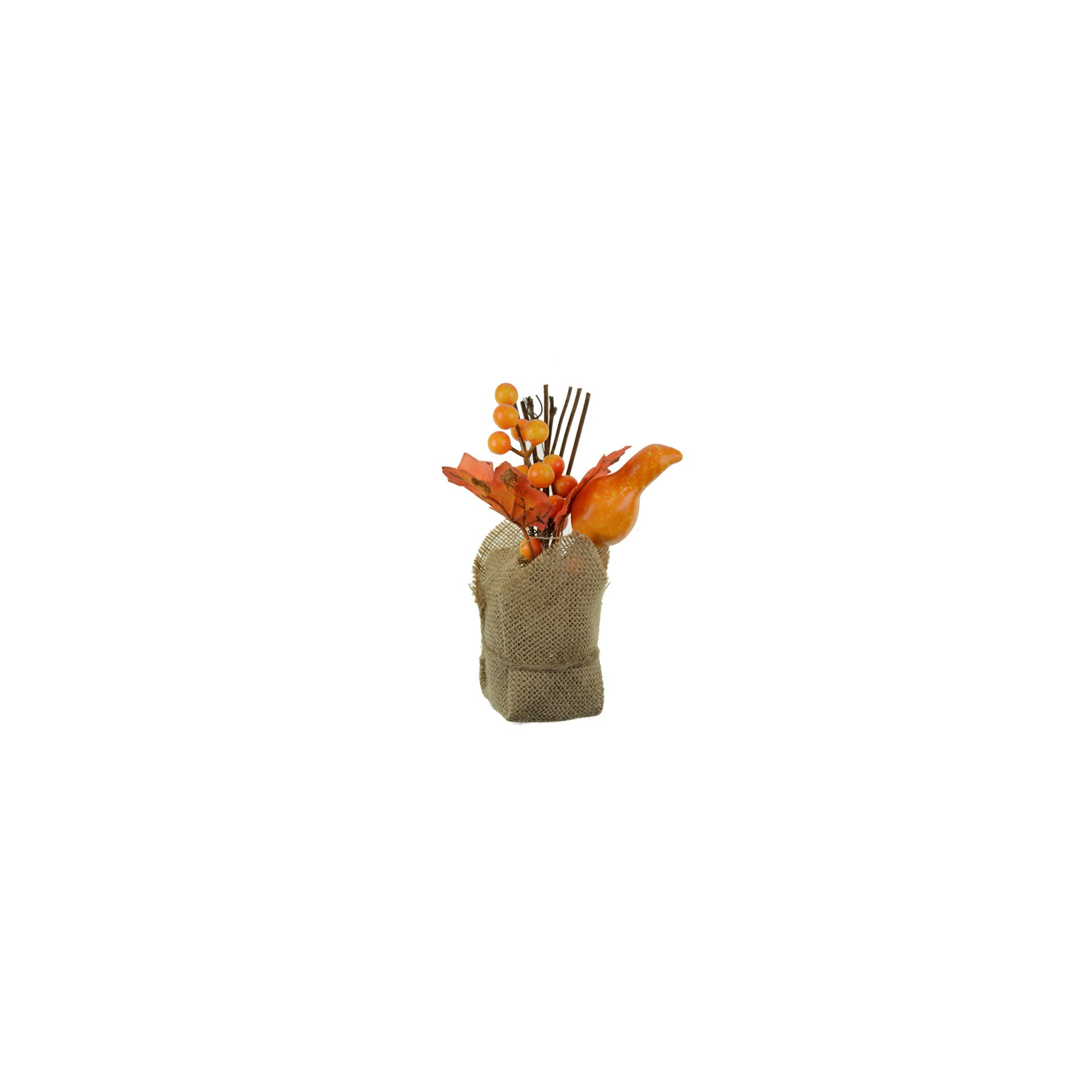 Dekoráció őszi 22cm bogyós/tökkel