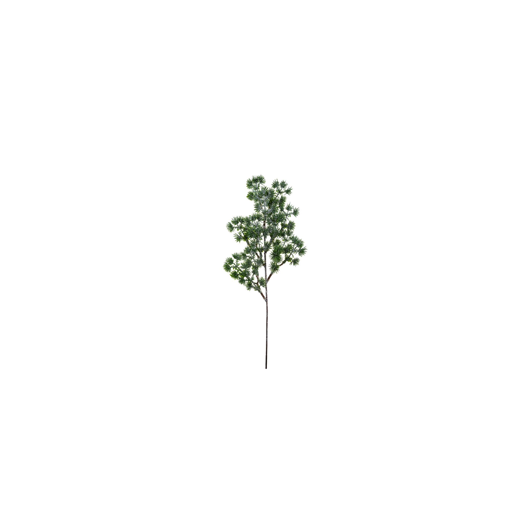 Dekorág 47CM glitteres zöld