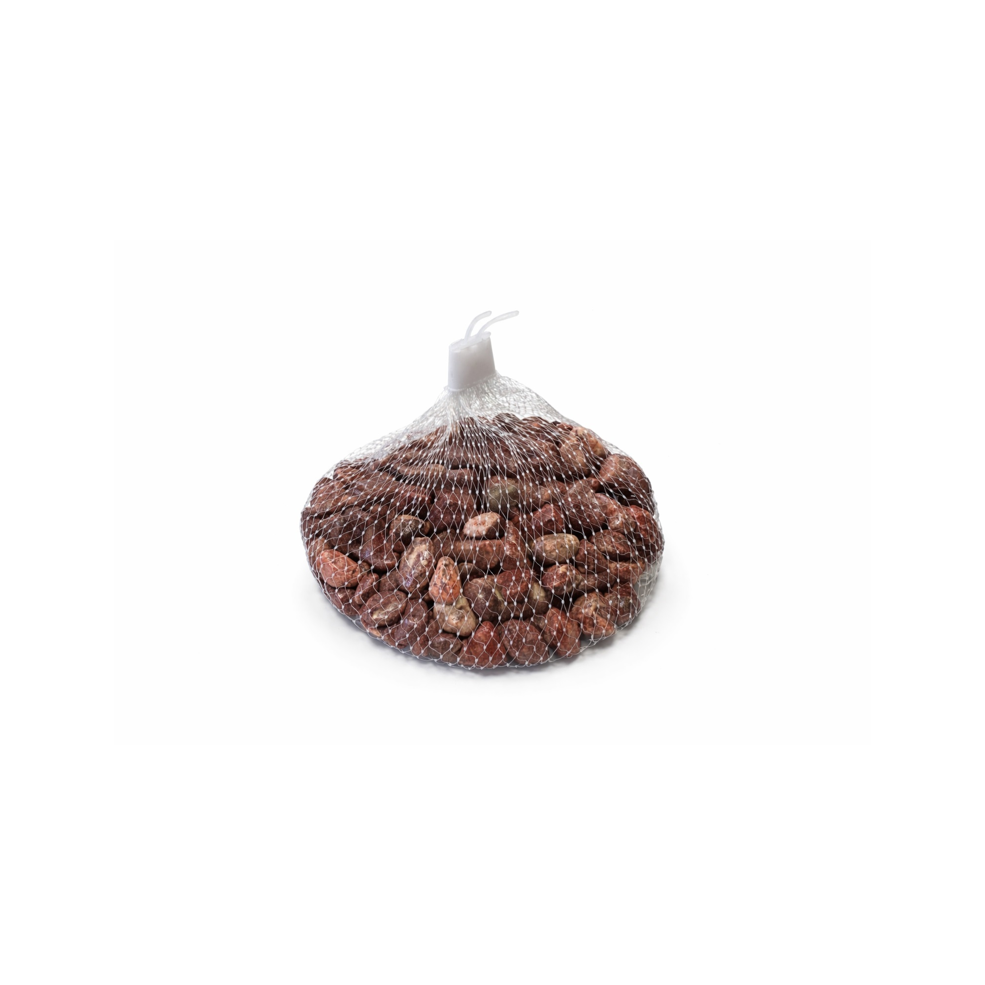 Dekorkő 8-10mm 500g piros