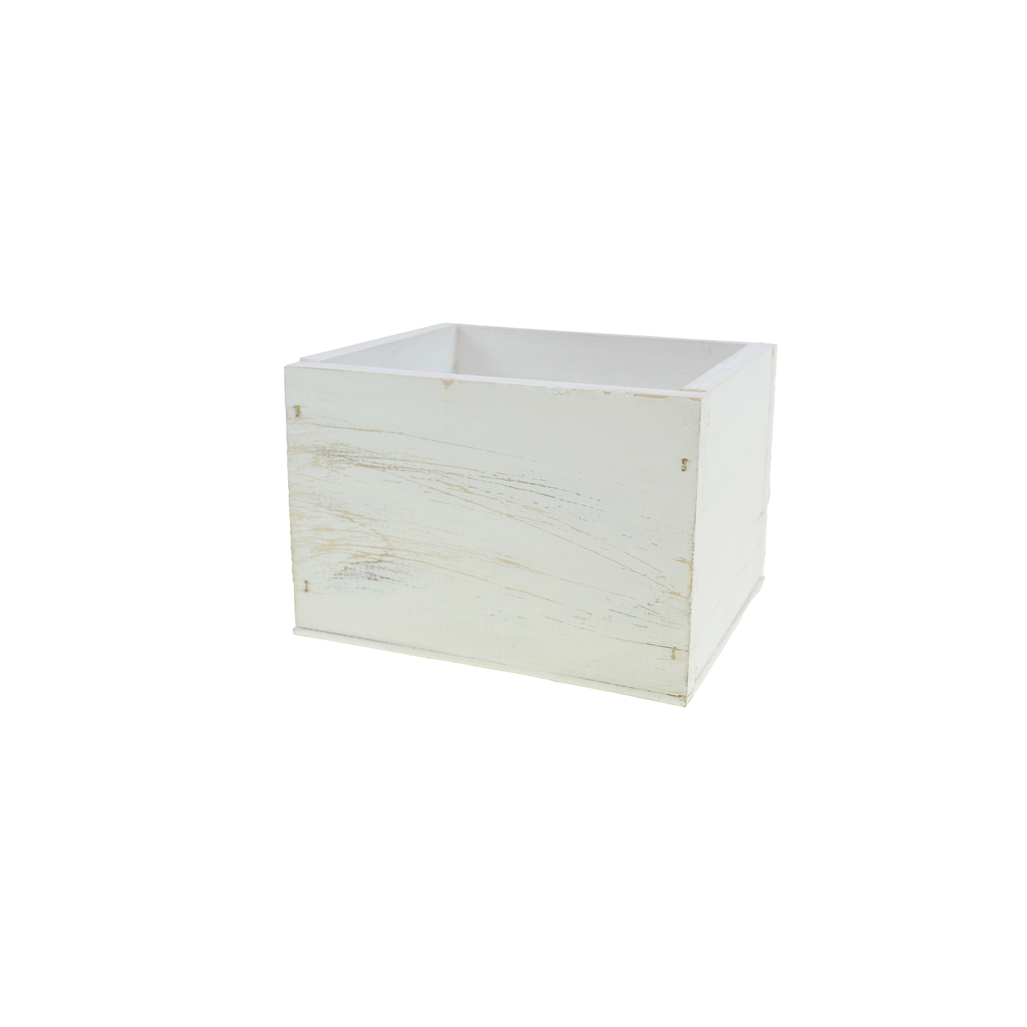Doboz fa 14*16*11cm fehér