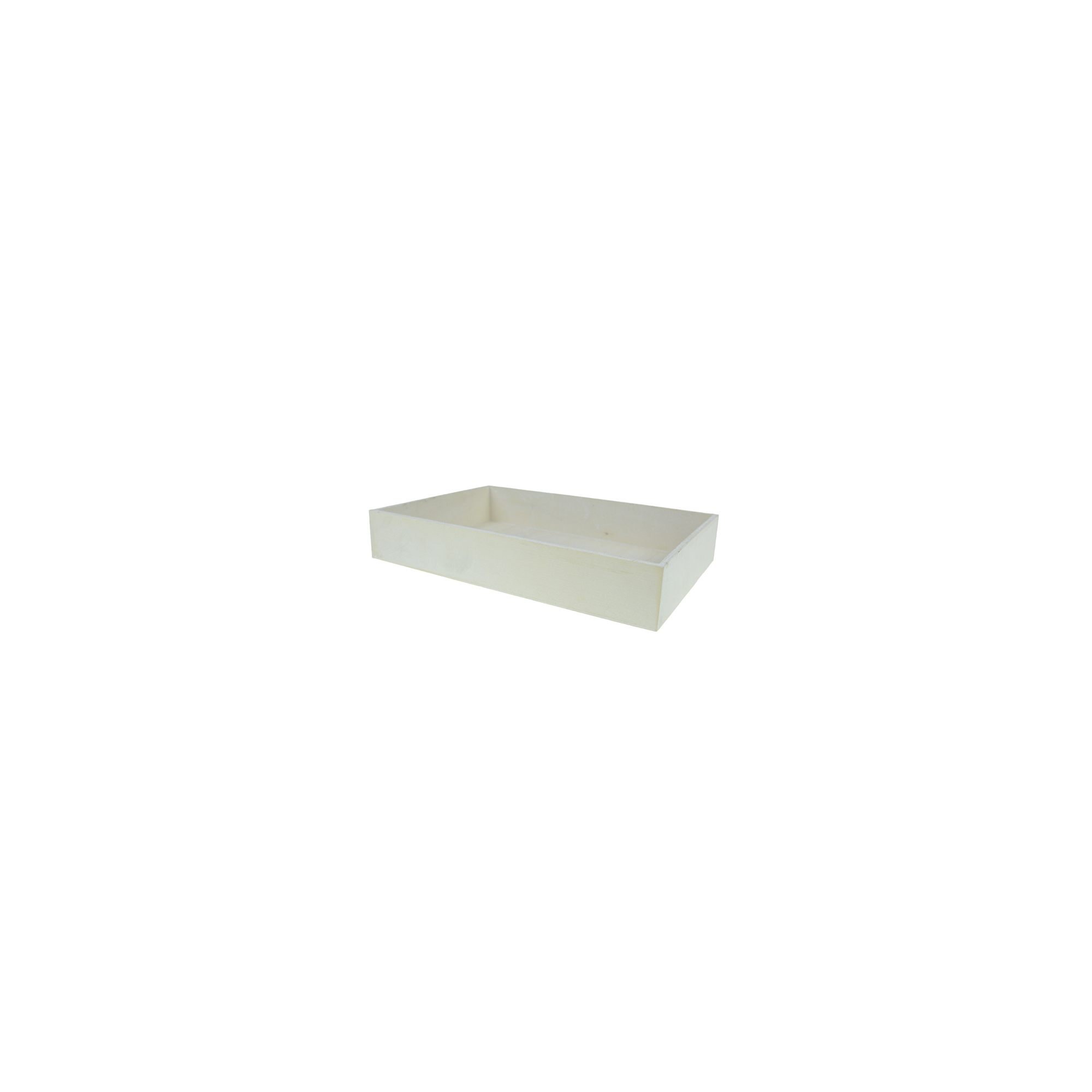 Doboz fa 30*20*5cm fehér