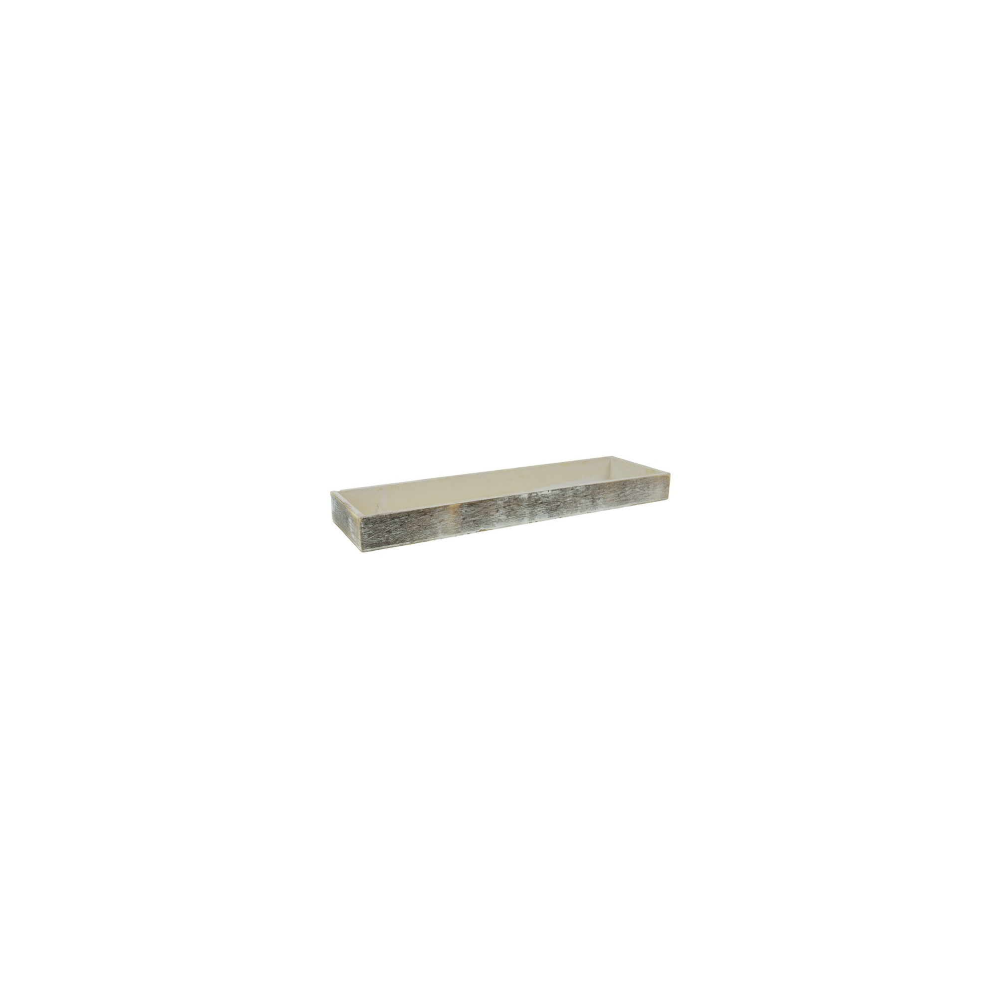 Doboz fa 35*10*3,2cm hosszú szürke koptatott
