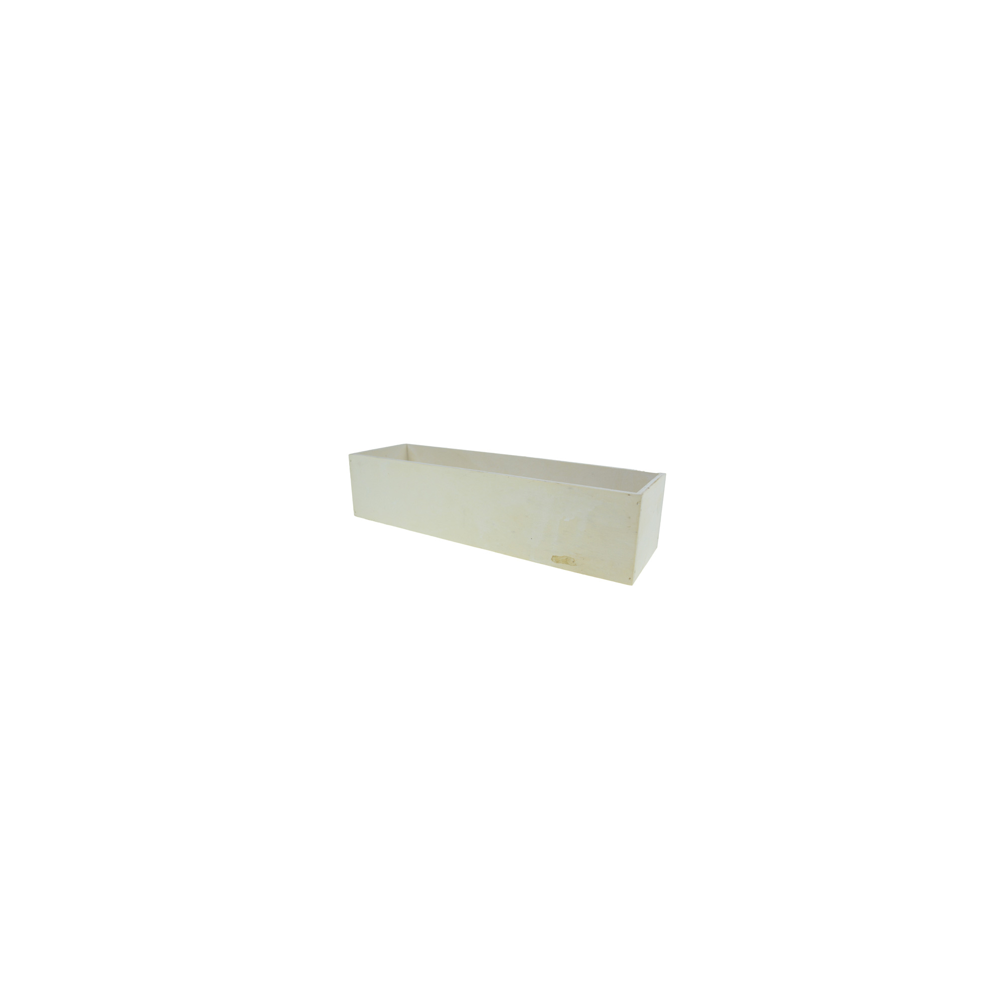 Doboz fa 35*10*8cm fehér