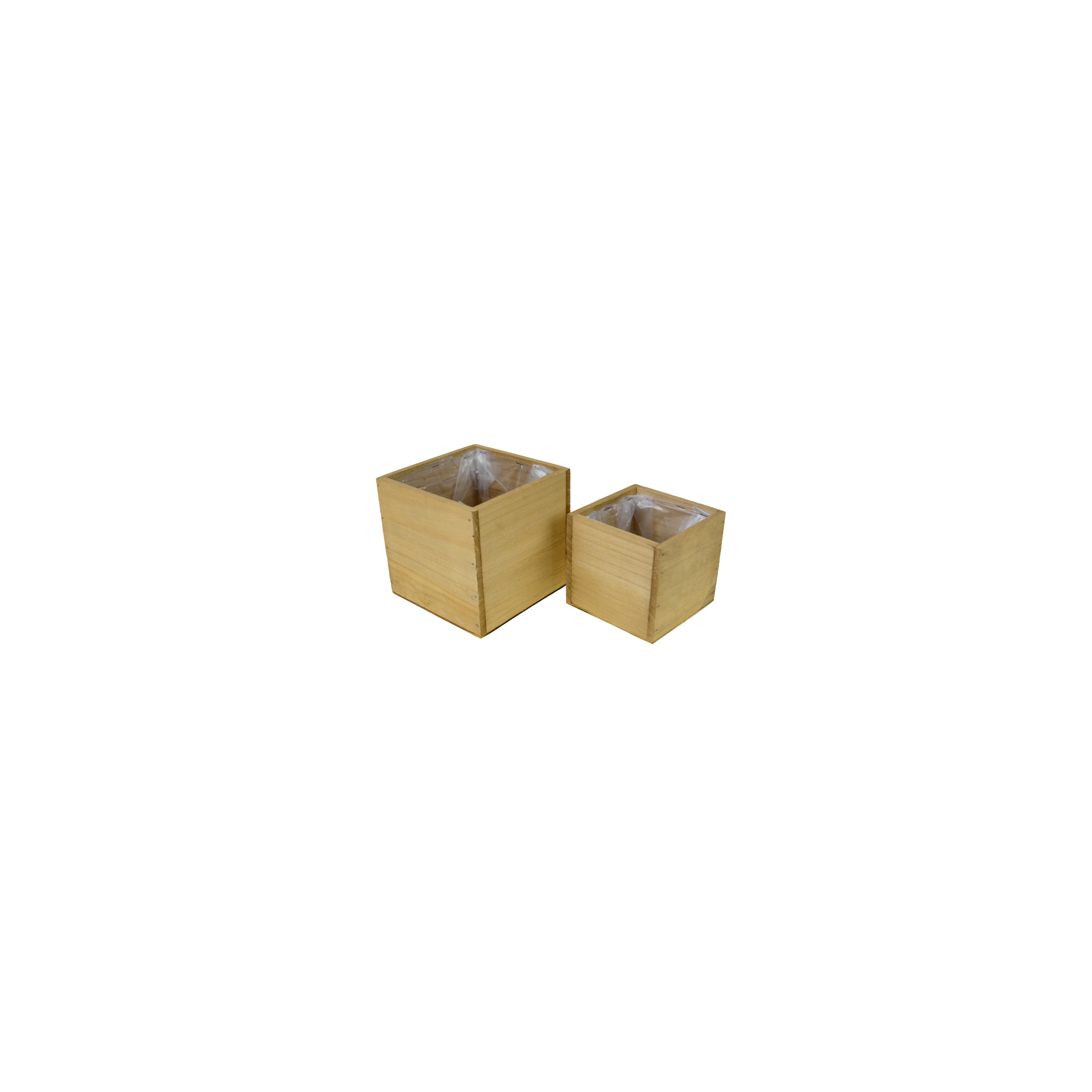 Doboz fa A:13.5X13.5XH13 B:11X11XH10 C:9X9XH8 s/2 barna