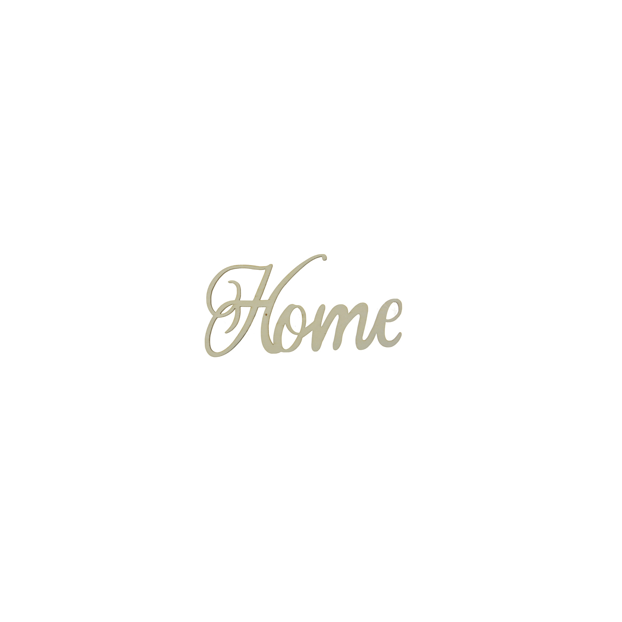 Home felirat fa 30X19CM akasztós natúr