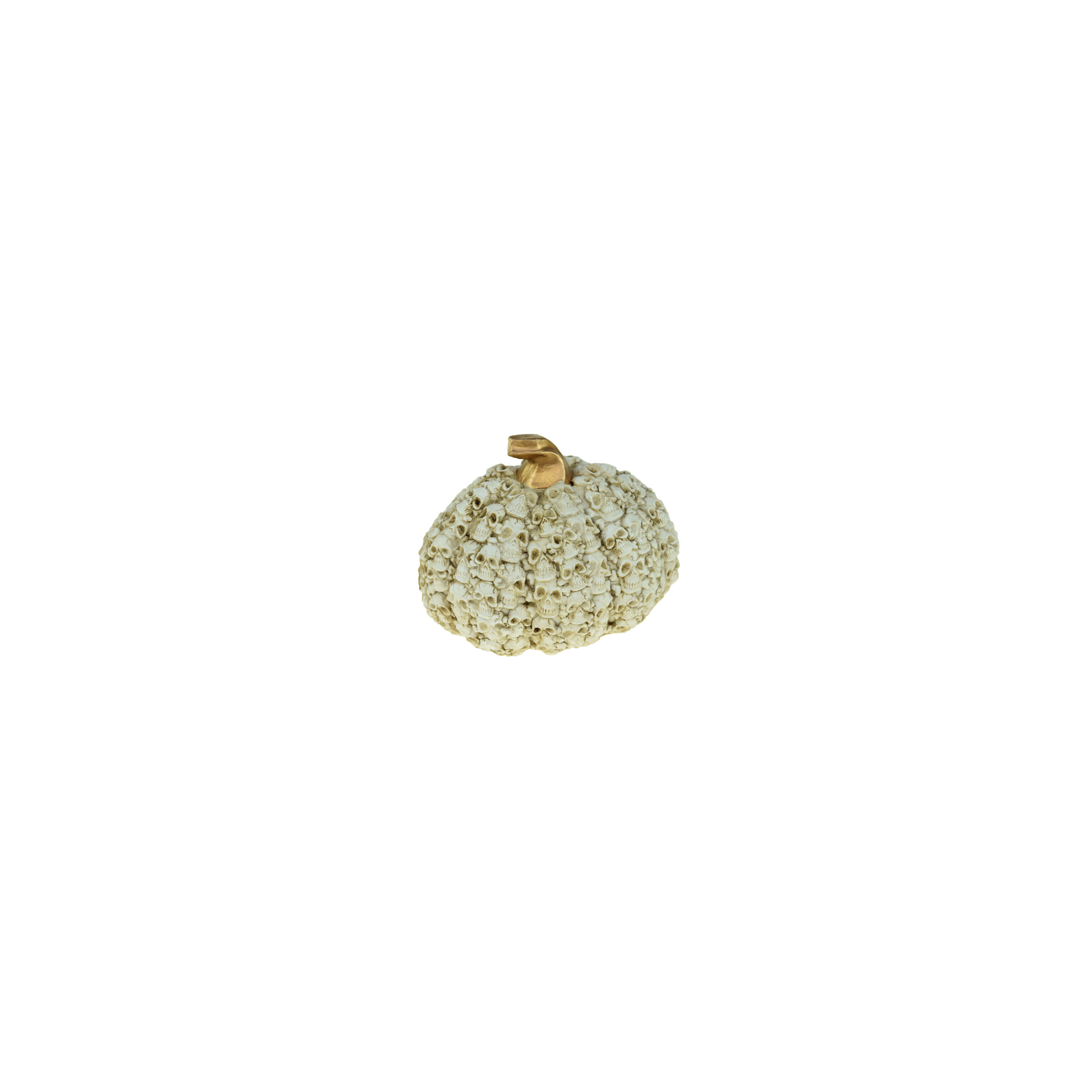 Figura alma poly koponyákból 12cm fehér