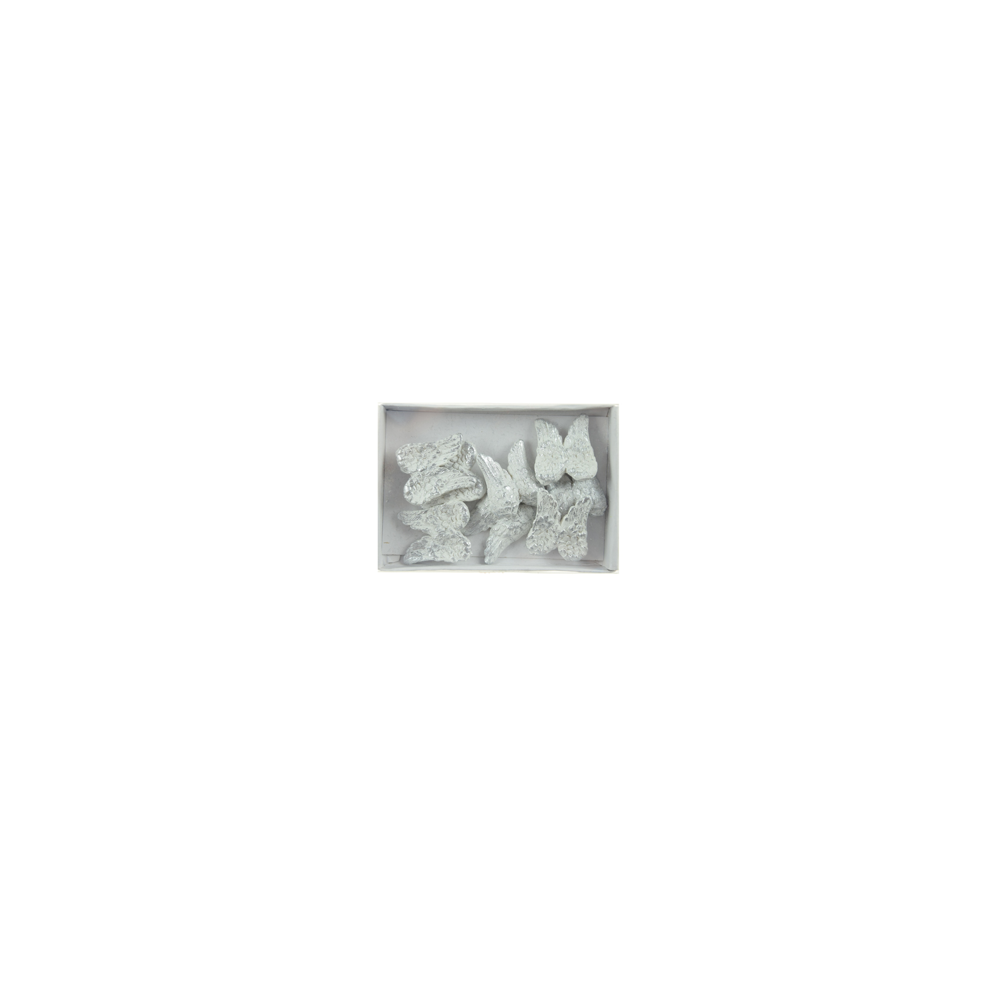 Figura angyalszárny poly 3,4cm s/5 fehér