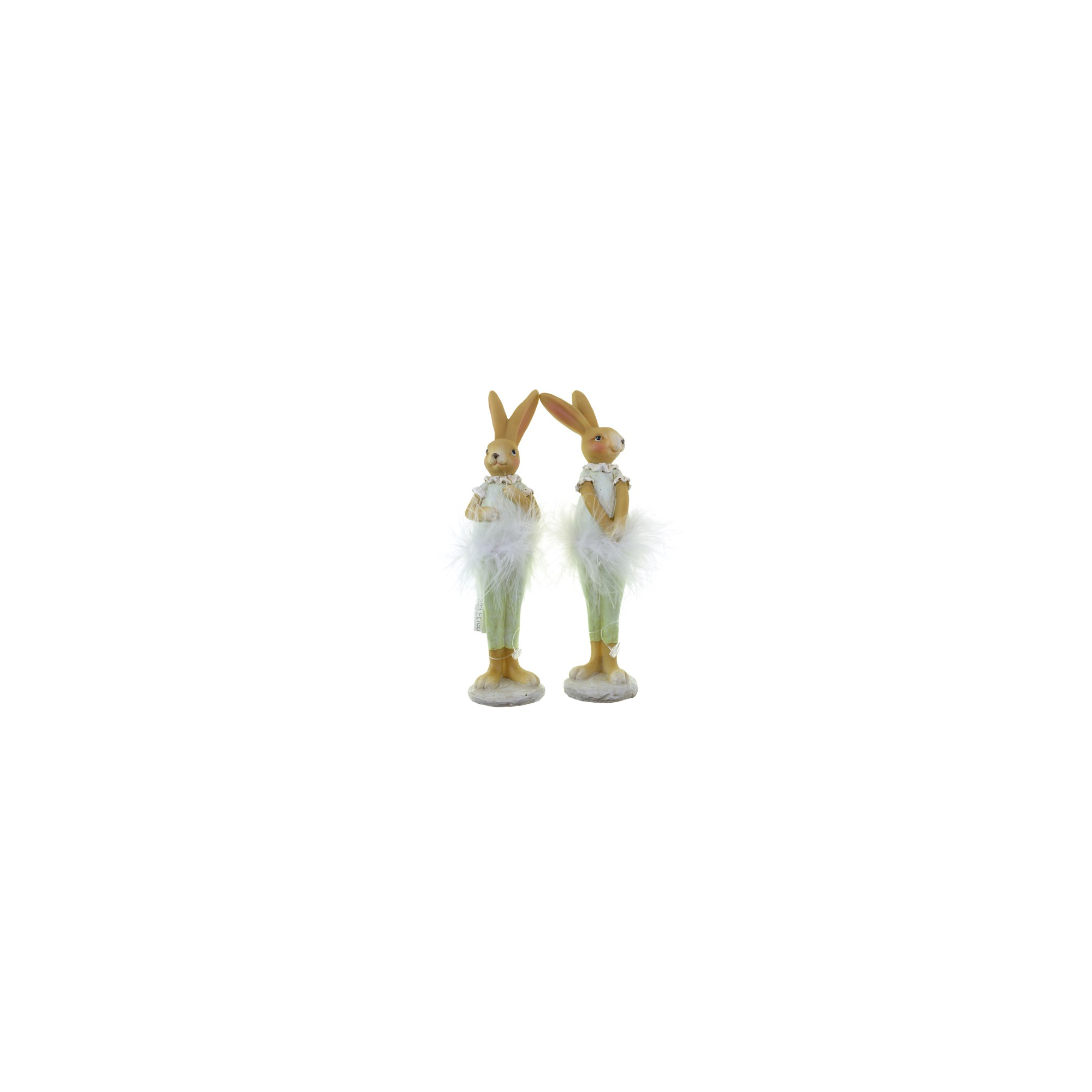 Figura balettnyuszi poly 5*5*19.5cm 2féle zöld