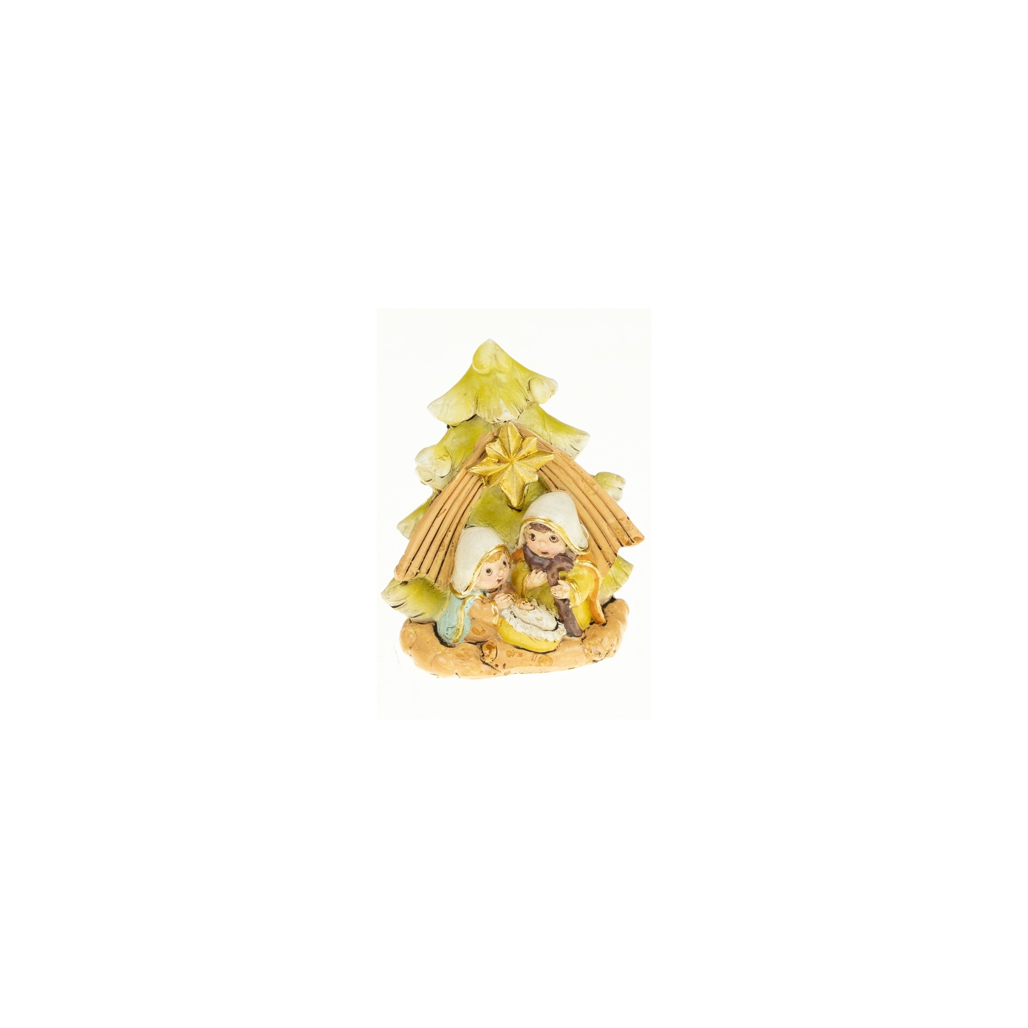 Figura betlehem poly 6,1*3,5*7,7cm natúr