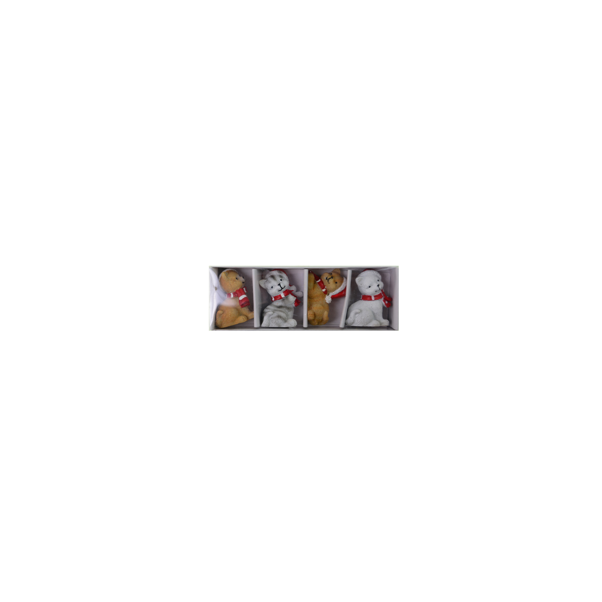 Figura cica poly mikulássapis 15*5*3cm s/4 több szín