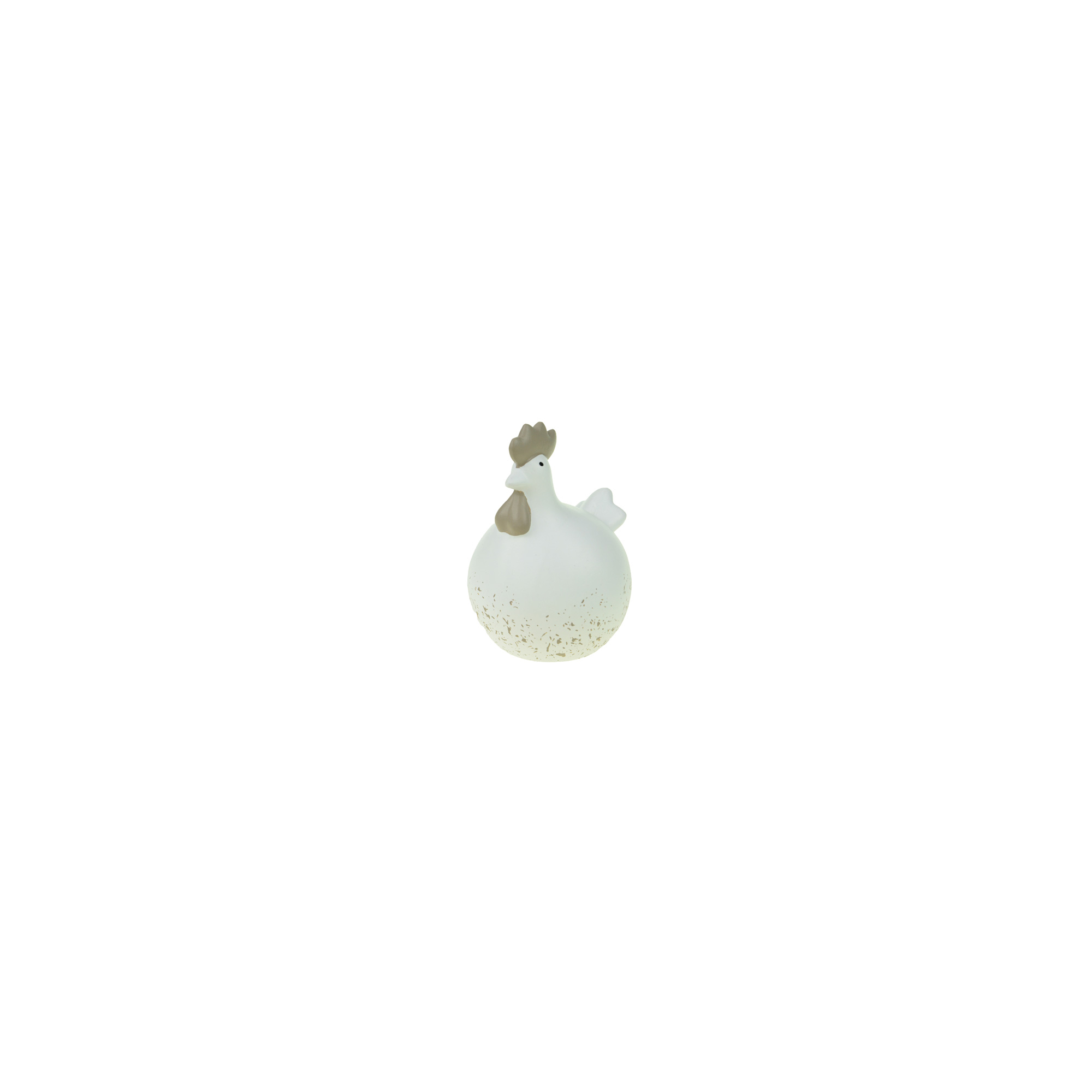 Figura csikre kerámia 10.5*9*12.8cm fehér