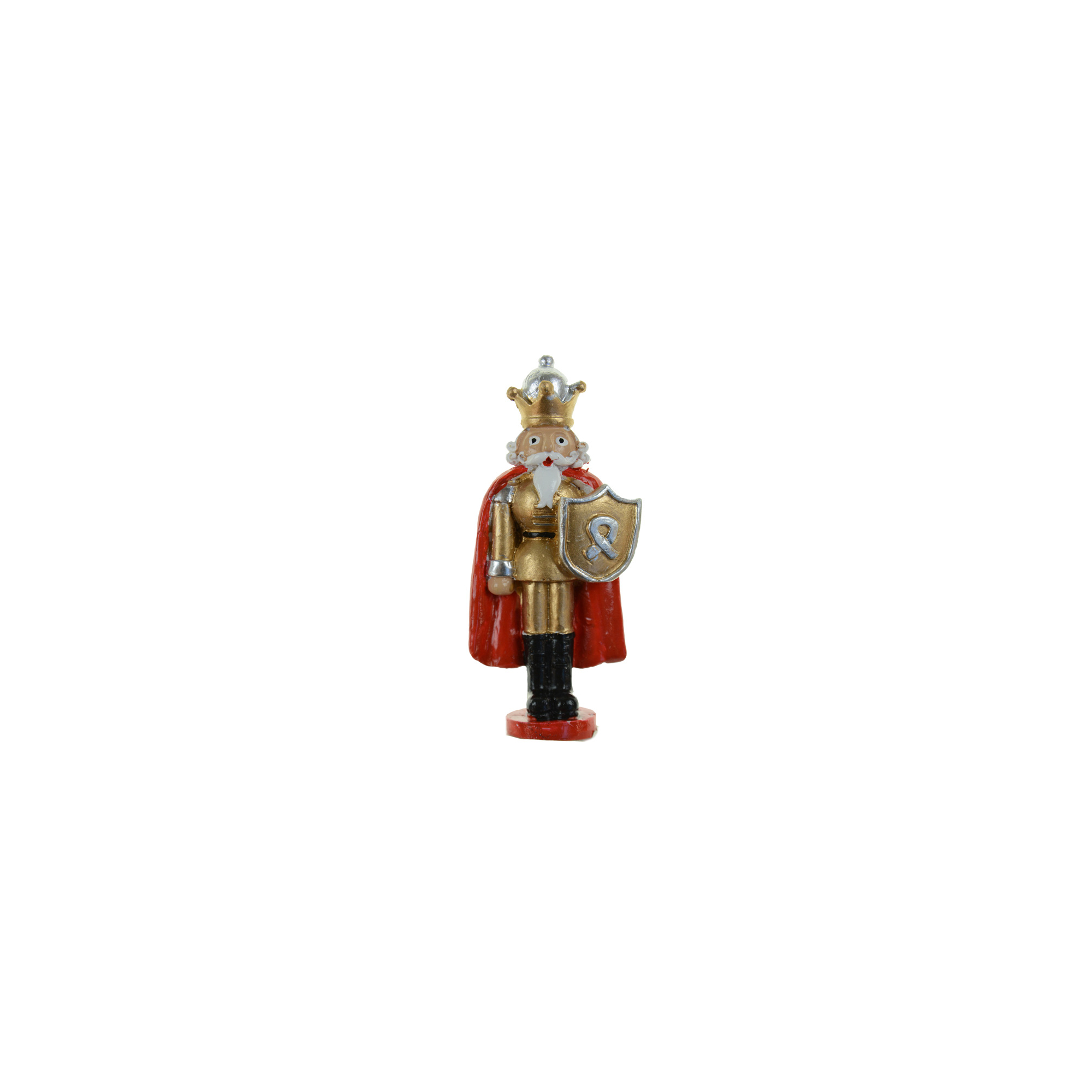 Figura diótörő poly 5*2,8*11cm piros/arany