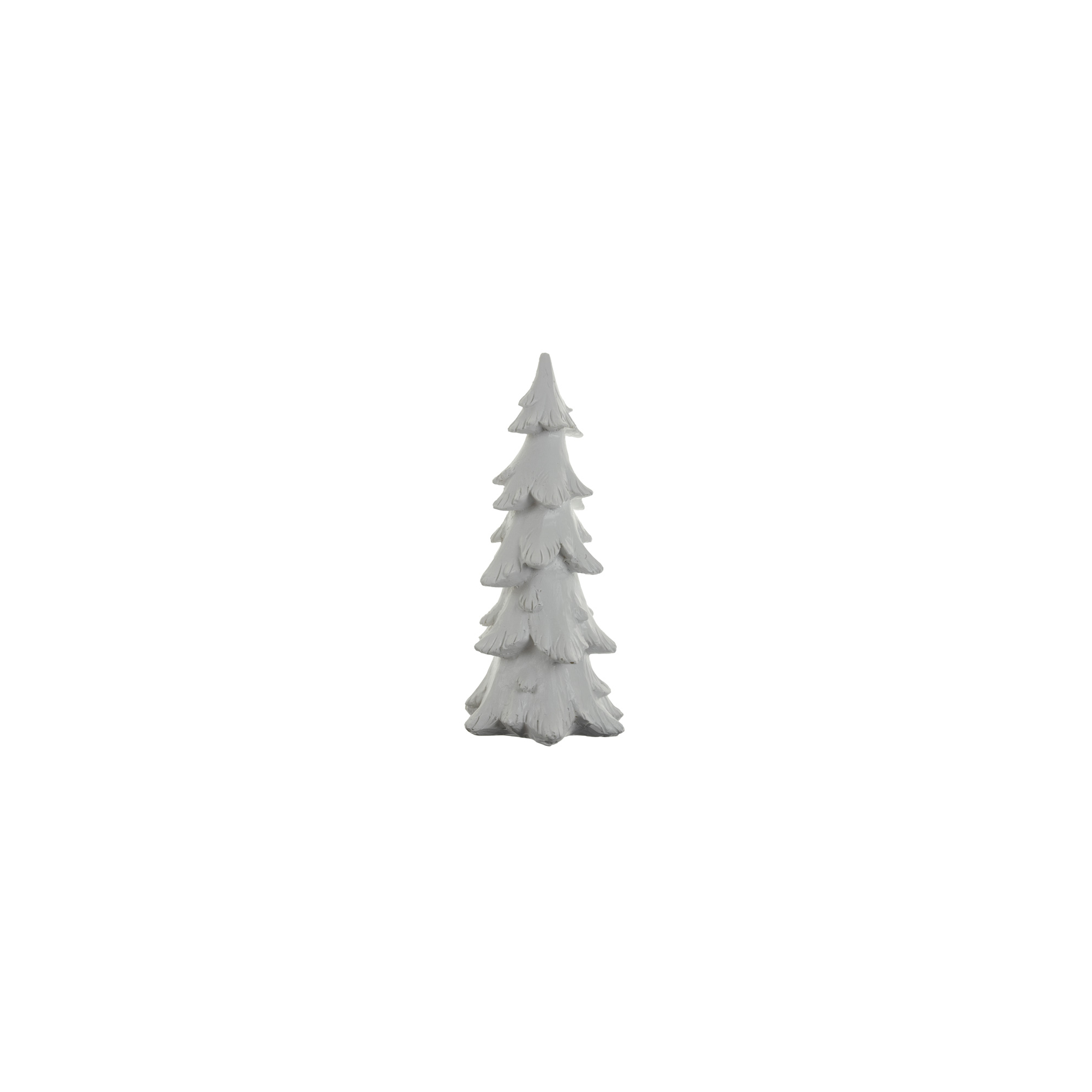 Figura fenyő poly 8,6*8*19,5cm fehér