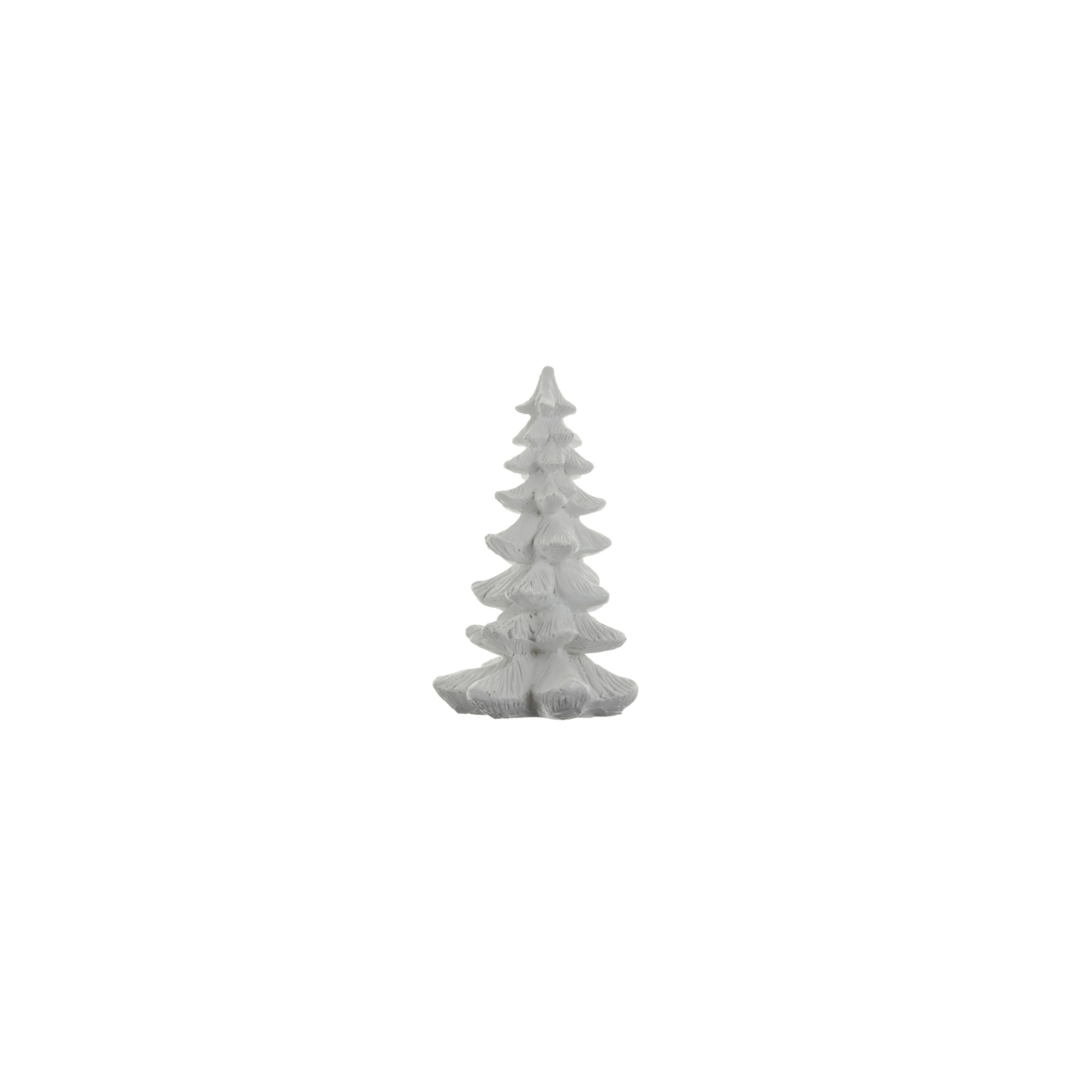 Figura fenyő poly 8,6*8,3*14,2cm fehér