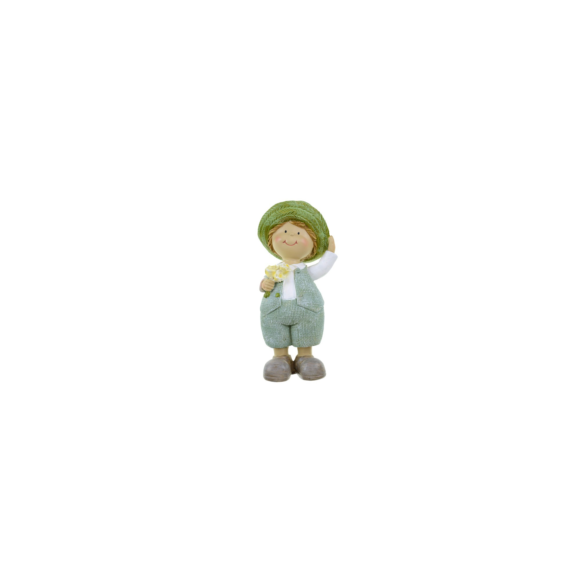 Figura fiú poly 19cm zöld