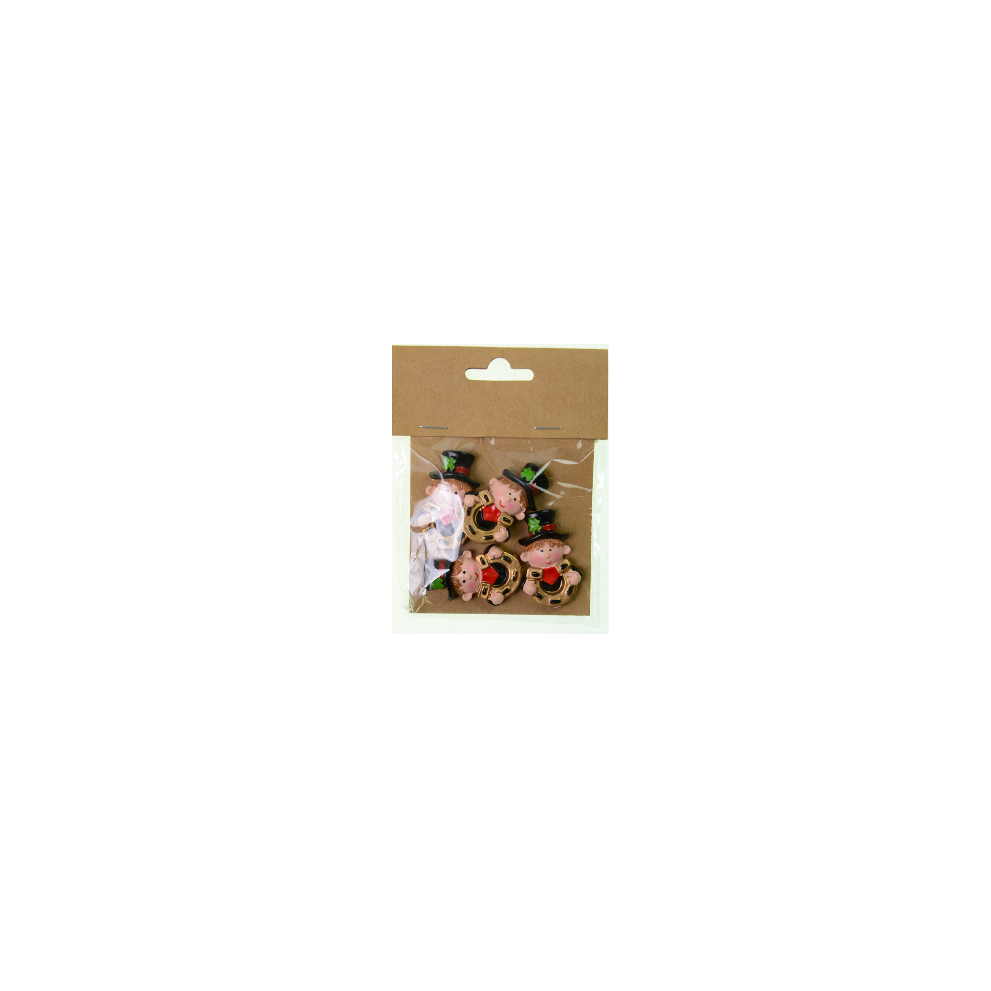 Figura fiú poly 4,cm s/4 patkóval fekete