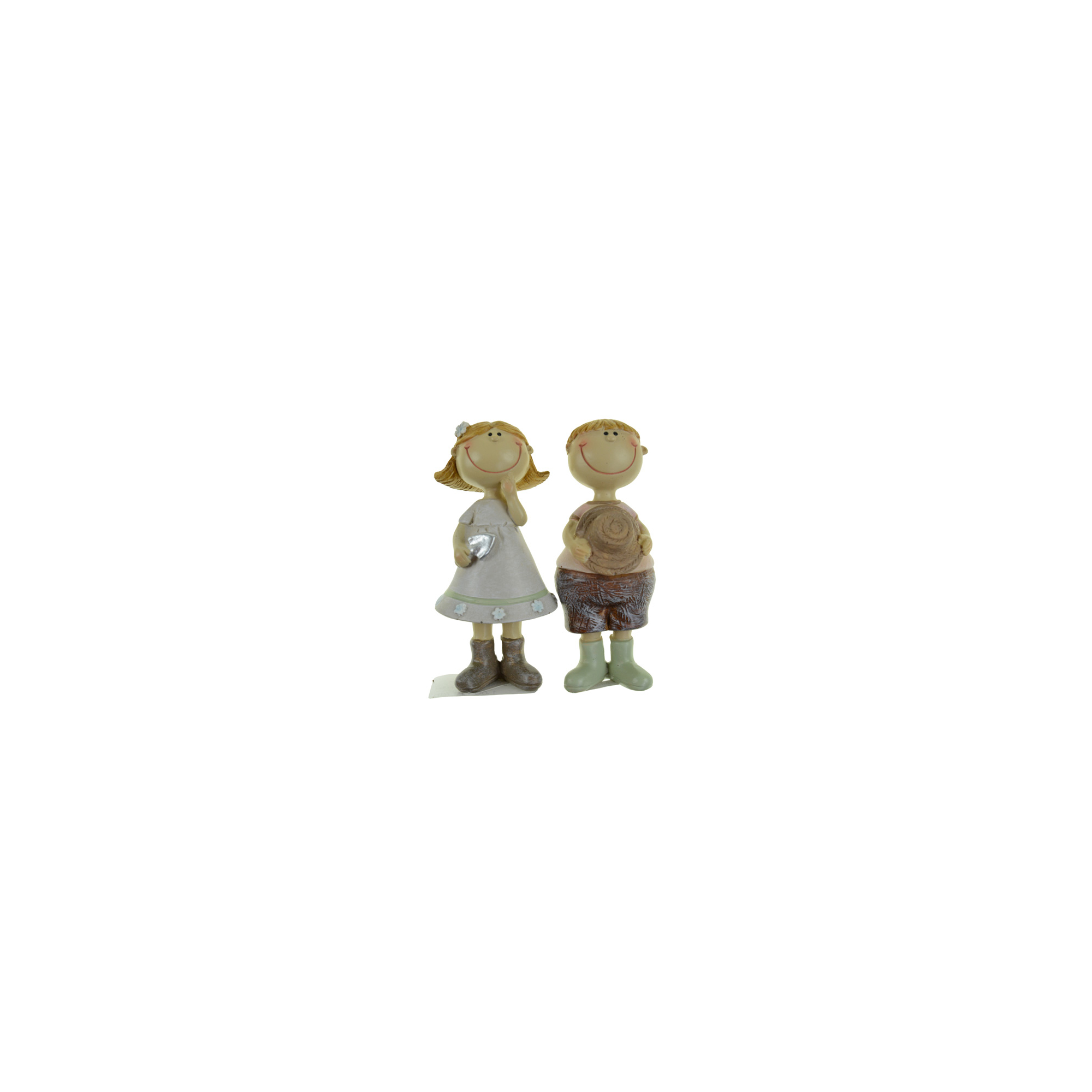 Figura fiú/lány poly 3,5*3,5*10,5cm