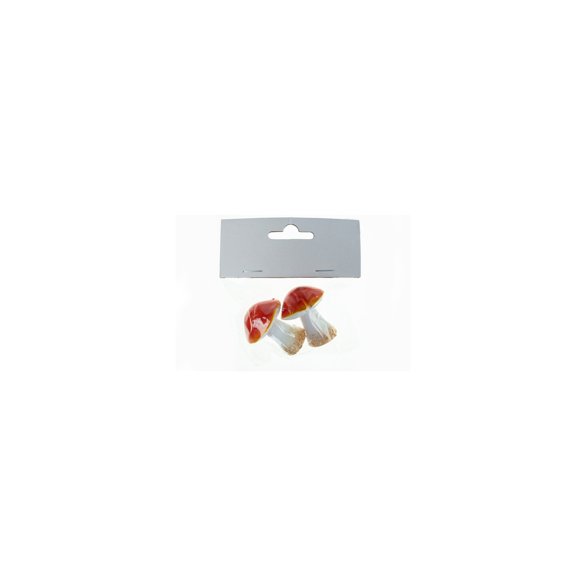 Figura gomba poly 3,4*4,1cm s/2 narancs