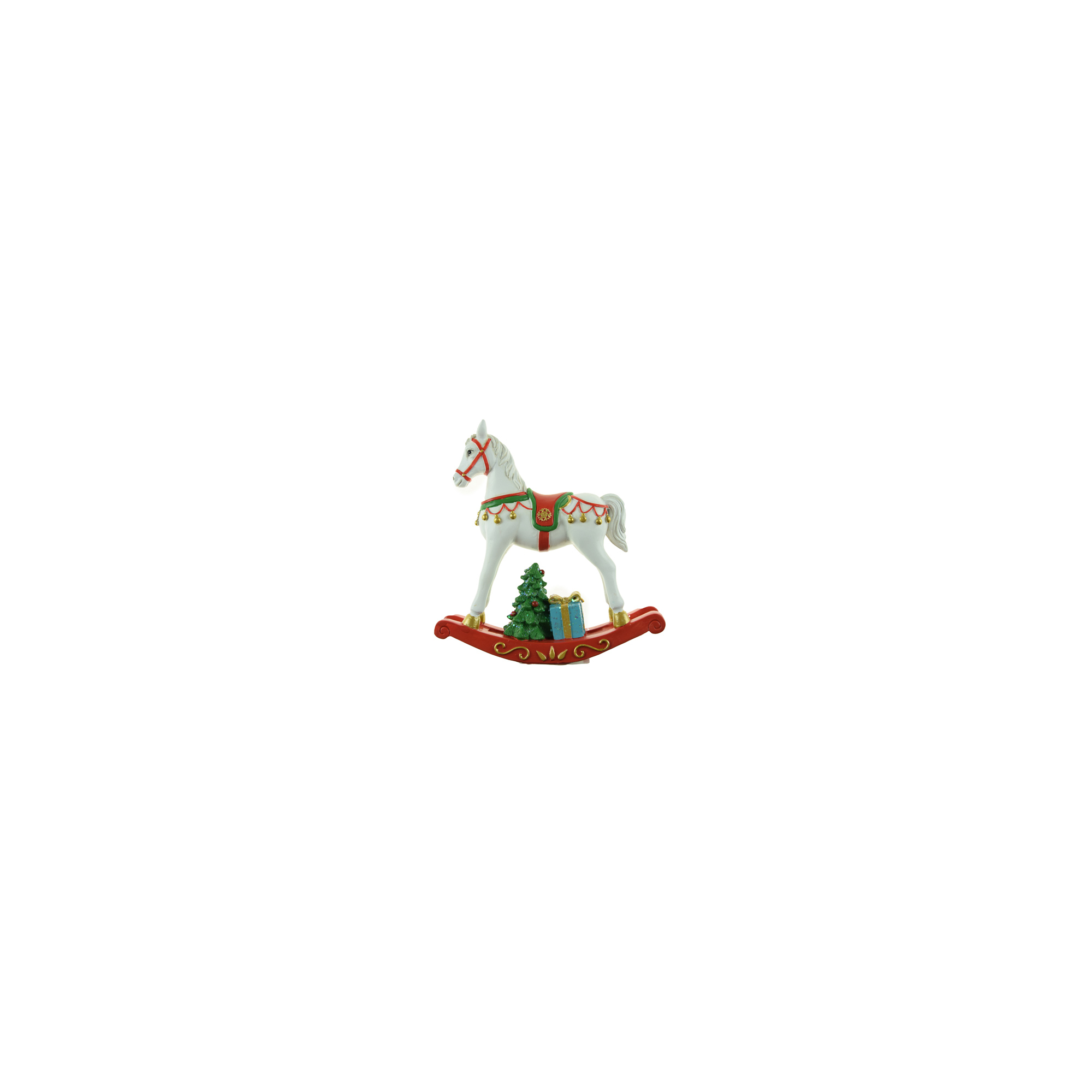 Figura hintaló poly 15.5*5*15.7cm fehér