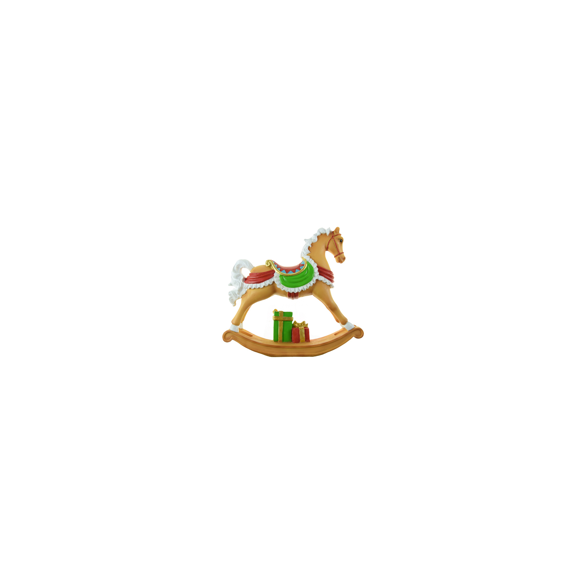 Figura hintaló poly 21*5.5*19.7cm barna