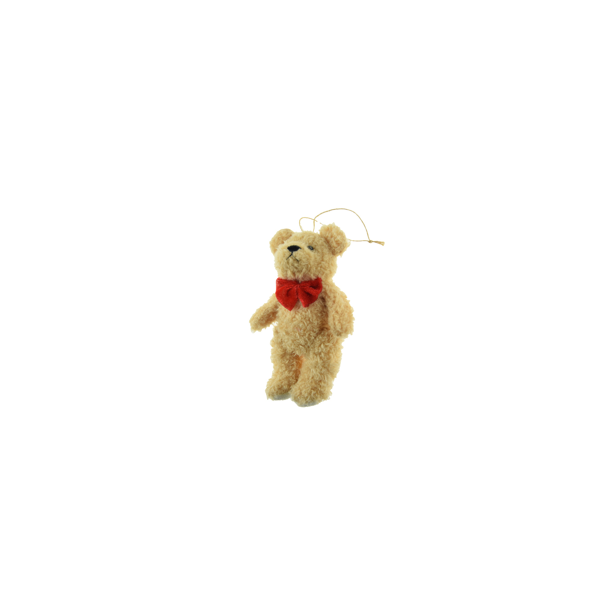 Figura maci plüss 6*11,5cm masnival fehér